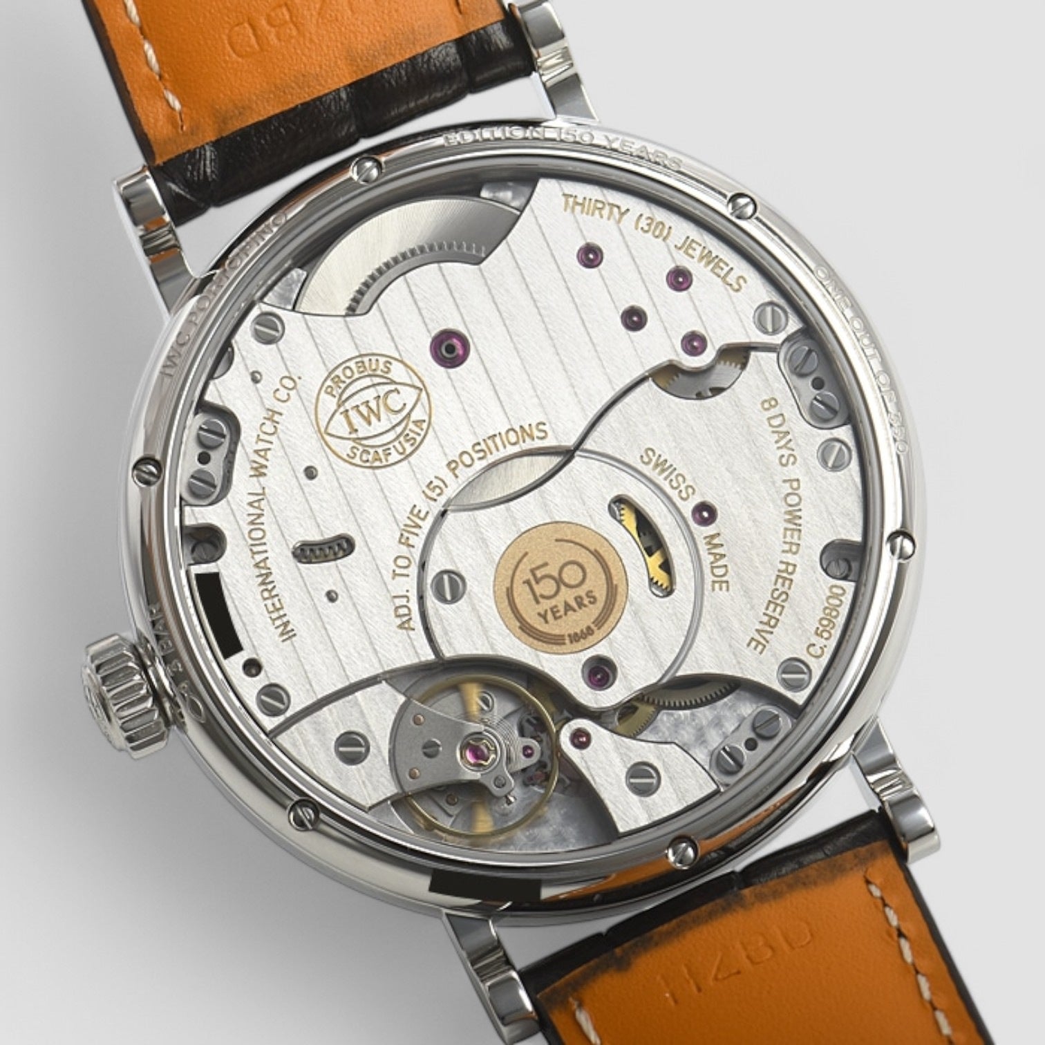 Portofino Hand Wound Eight Days "150 Years" Enamel Dial LIMITED EDITION