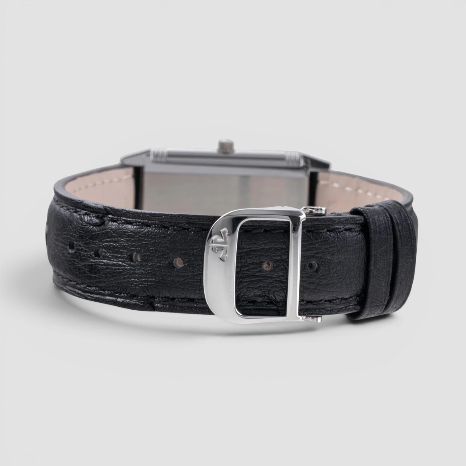 Reverso Mid-Size 38 × 23mm Stainless Steel Silver Dial