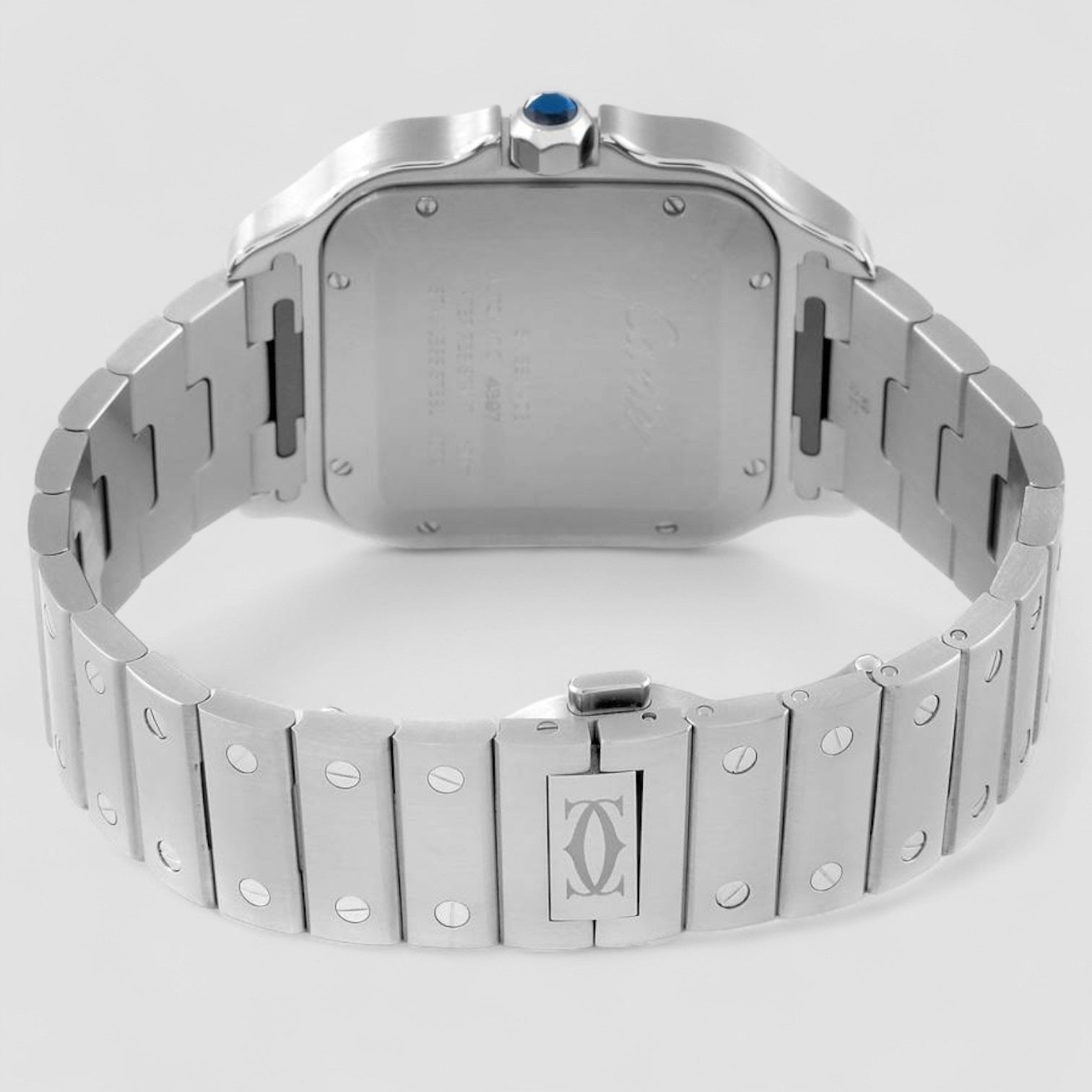 Santos De Cartier Blue Dial