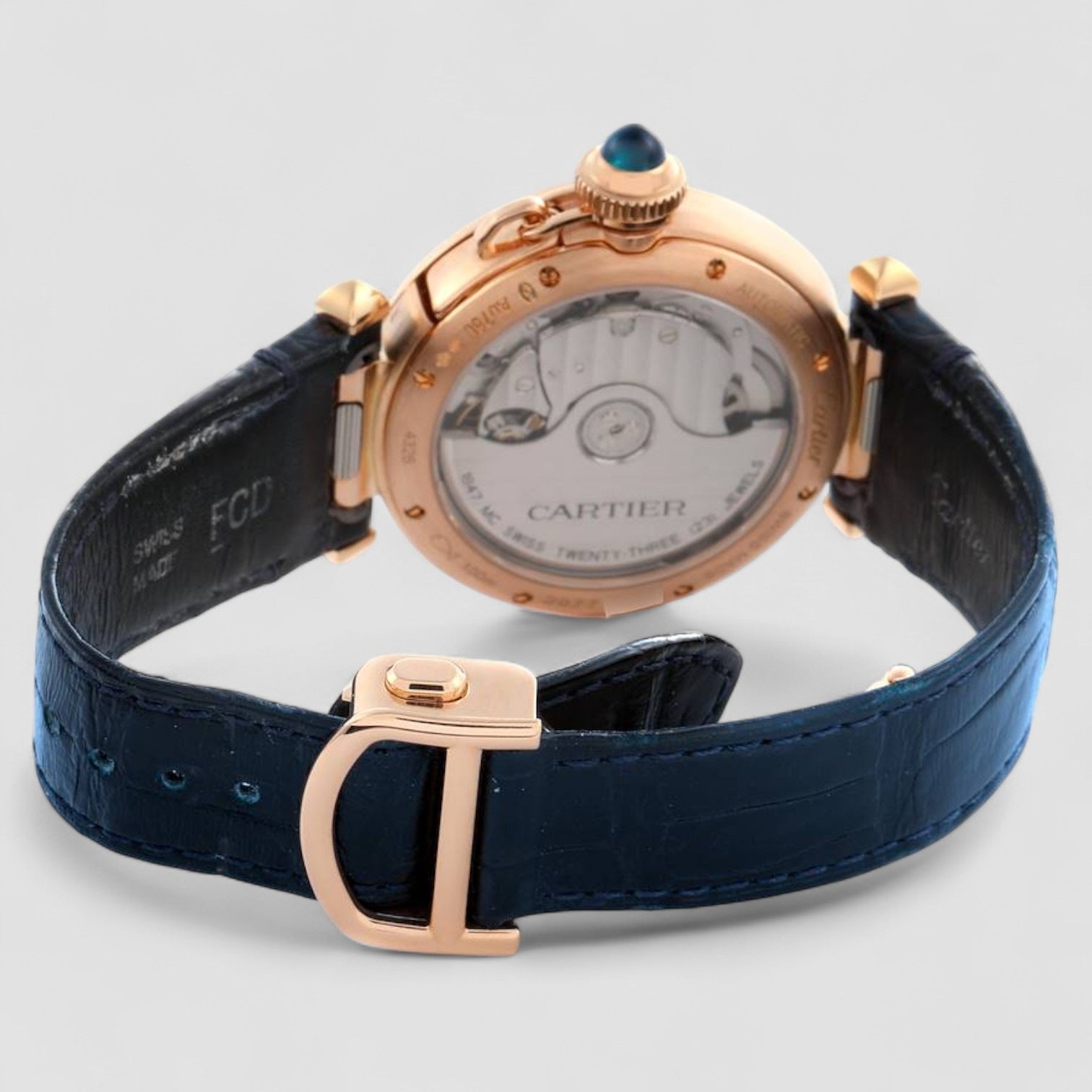 Pasha 35mm Rose Gold Diamond Ladies Watch