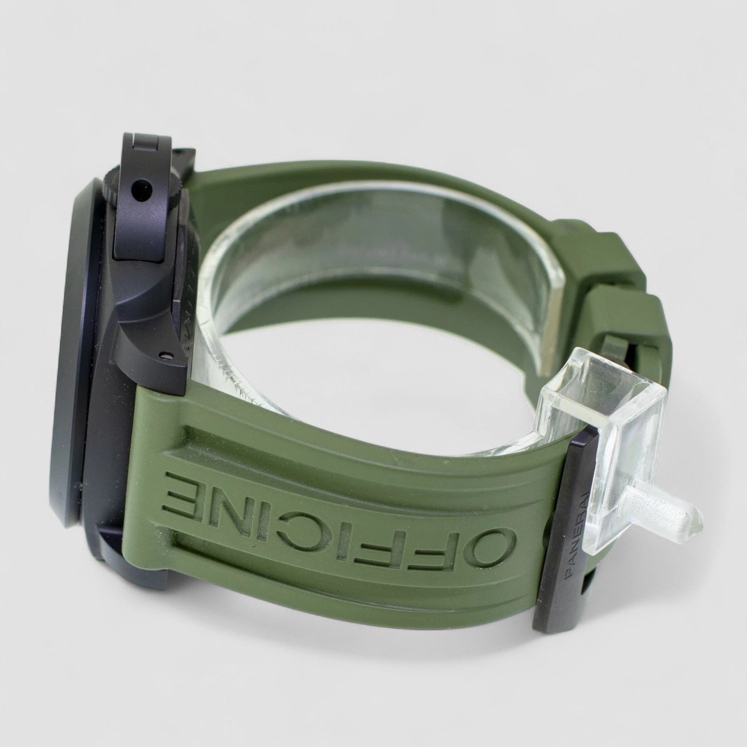 Luminor Chrono Flyback Black Ceramic Green Arabic 44mm