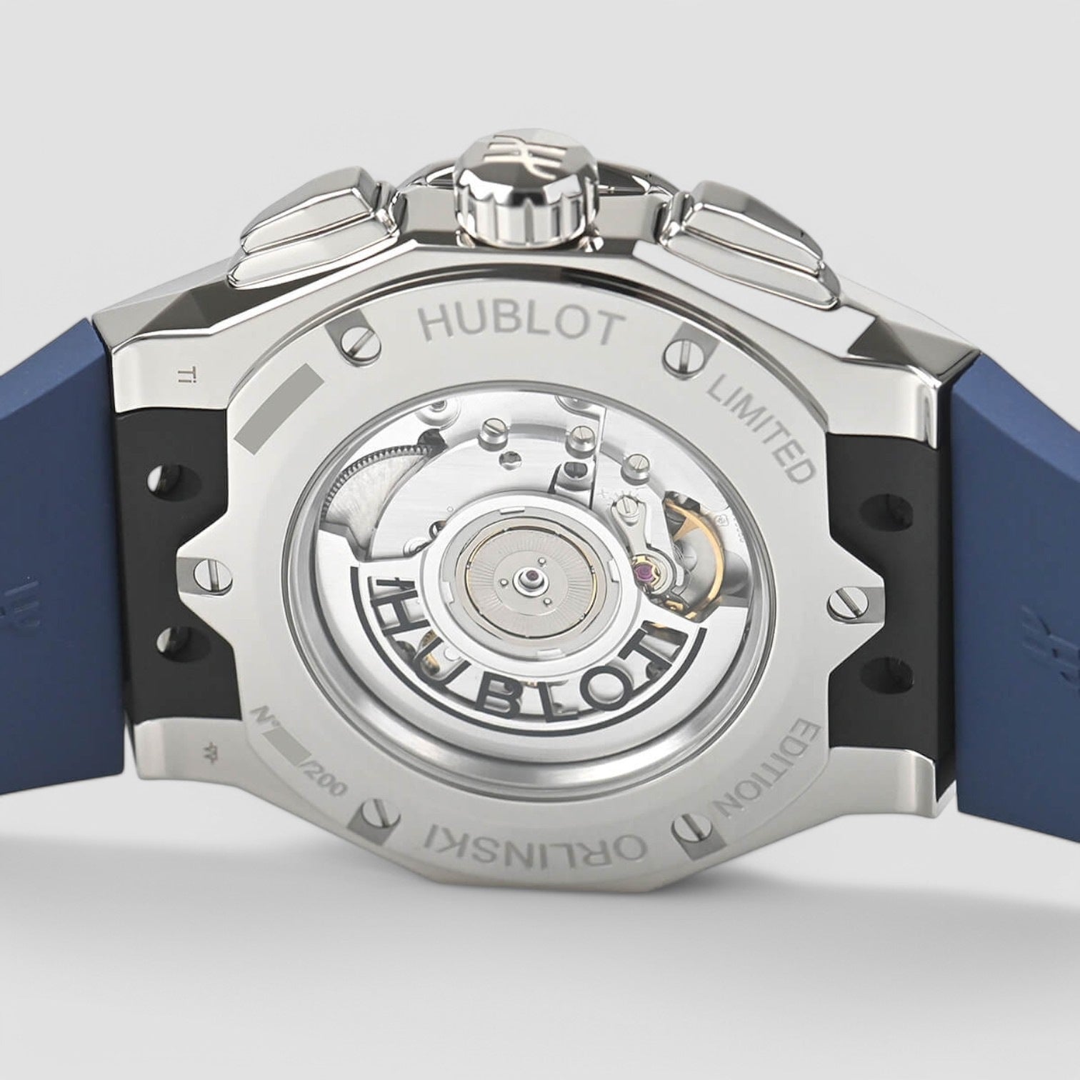 Classic Fusion Chronograph Blue (Cut Out) Dial Men's Watch