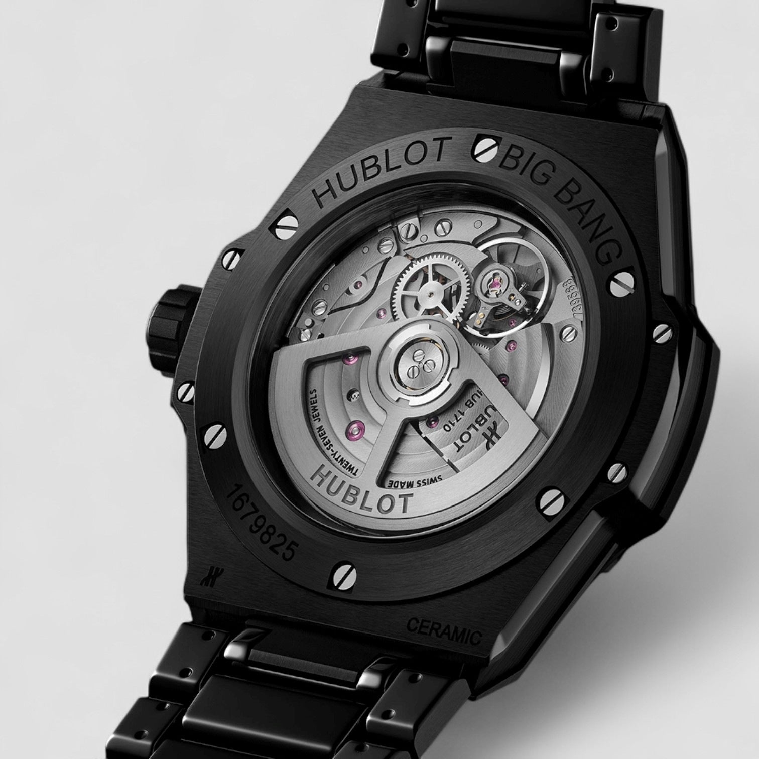 Big Bang Integrated Time Only Black Magic 44mm
