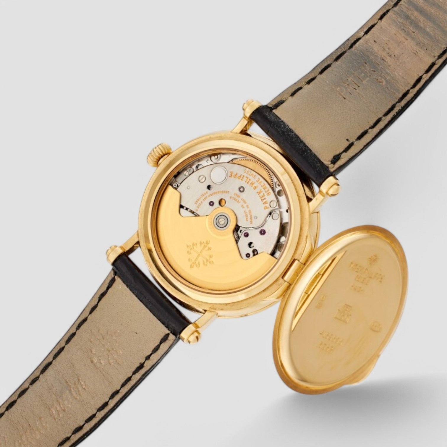 Calatrava Officers Case 18K Yellow Gold