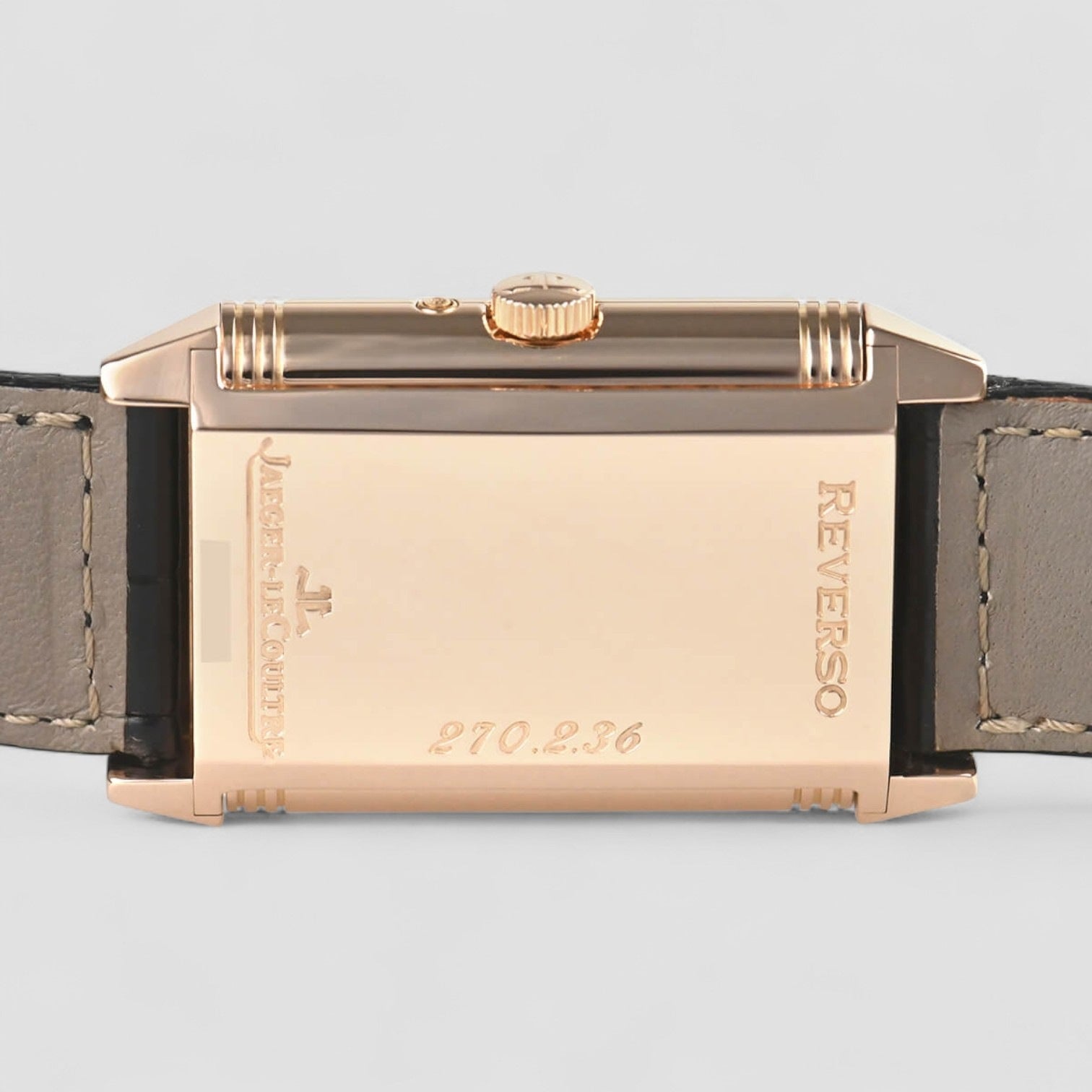 Reverso Calendar Date 18K Rose Gold