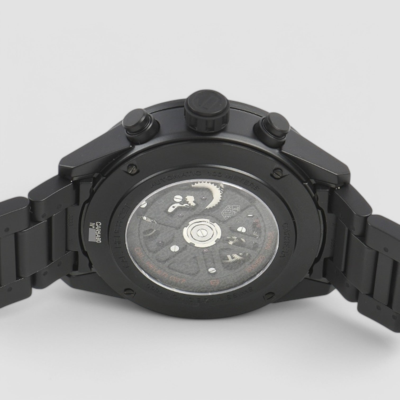 Carrera 02 Tourbillon Chronograph Automatic Men's Watch