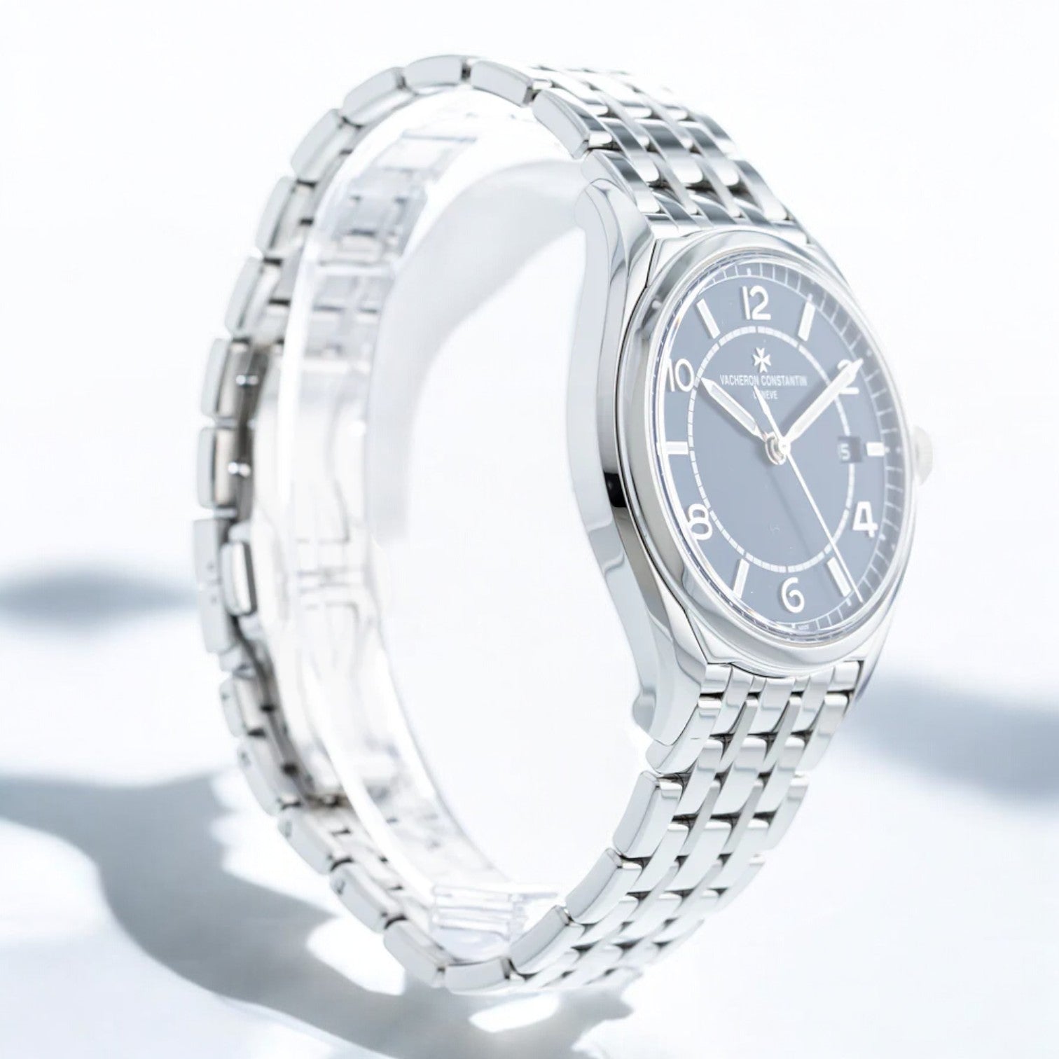Fiftysix Self Winding SS Blue Dial SS Bracelet