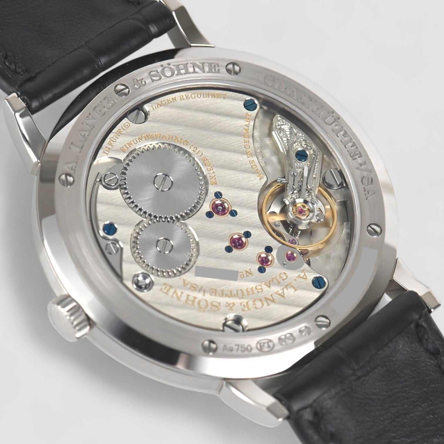 Saxonia Thin Manual Wind 18K White Gold