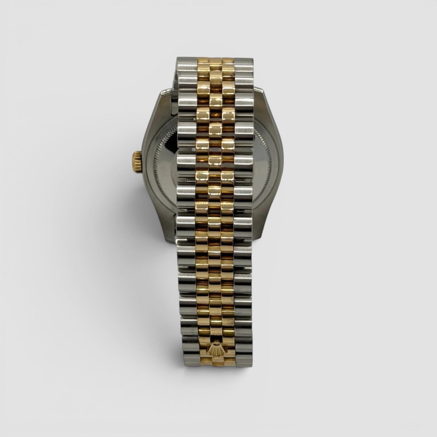 Datejust 36mm Factory Black Onyx Diamond Dial Two-Tone Jubilee