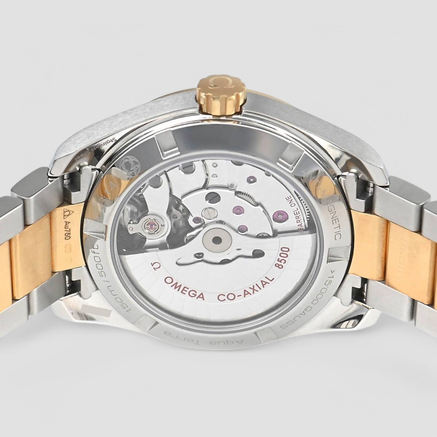 Seamaster Aqua Terra Automatic Chronometer Diamond White Mother of Pearl Dial Watch