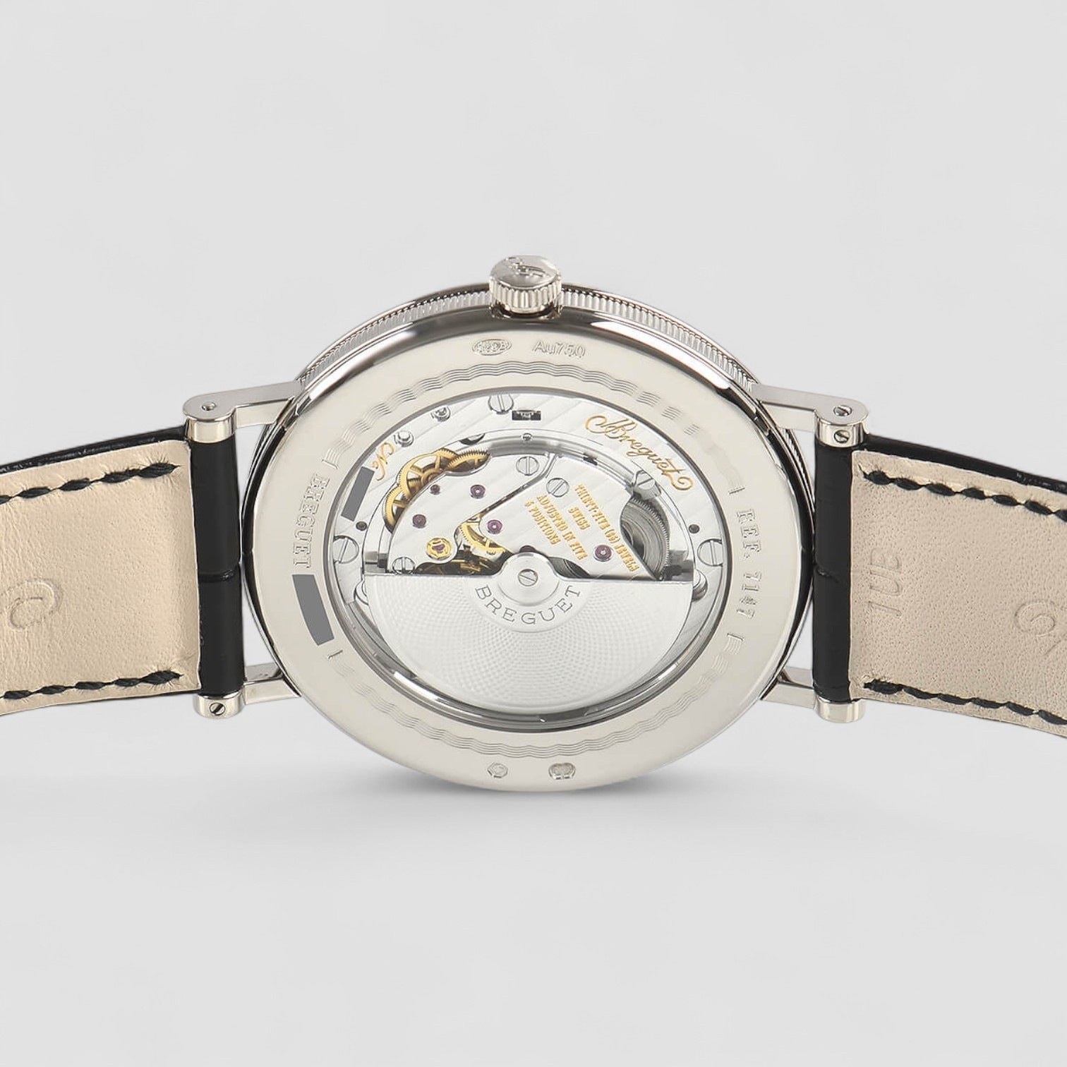 Classique Automatic Enamel Dial 18K White Gold