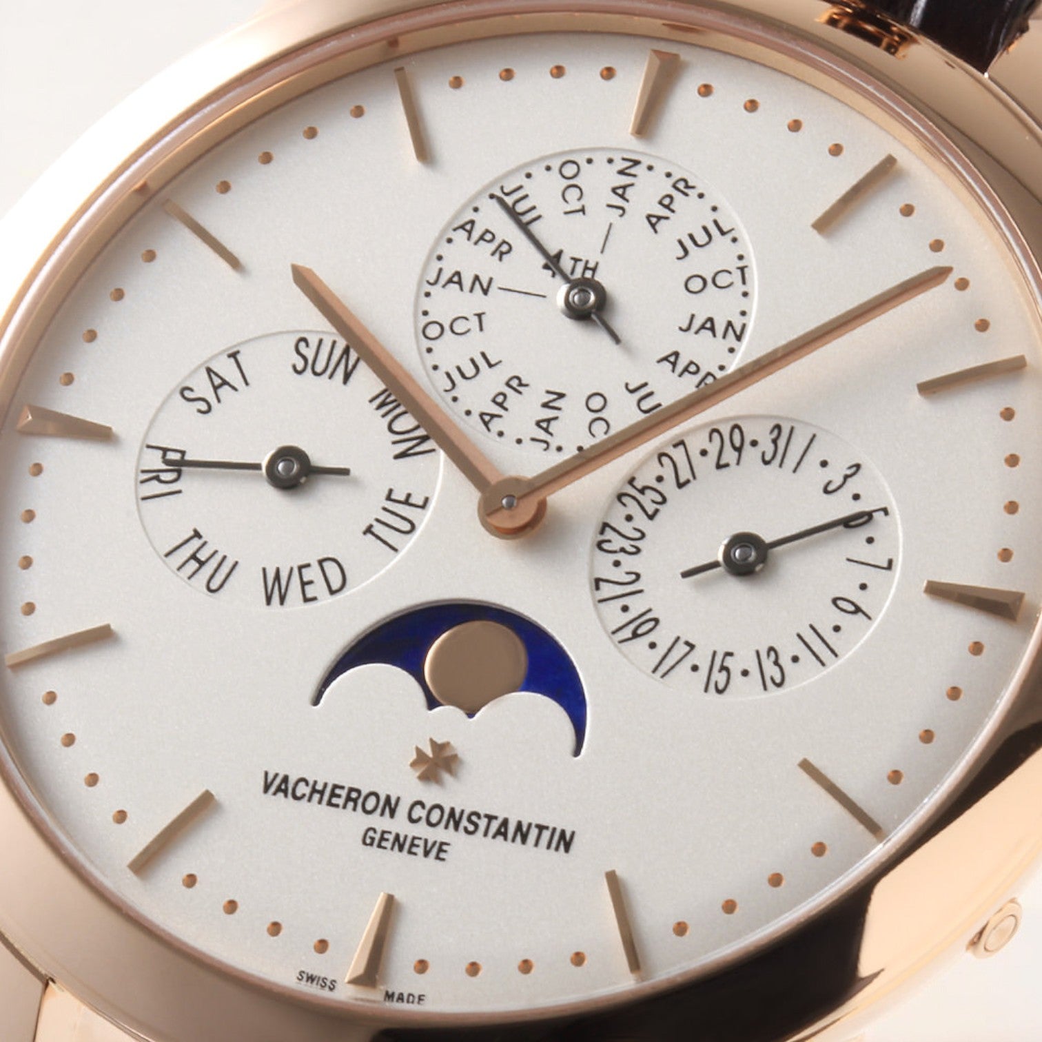 Patrimony Contemporaine Perpetual Calendar Rose Gold