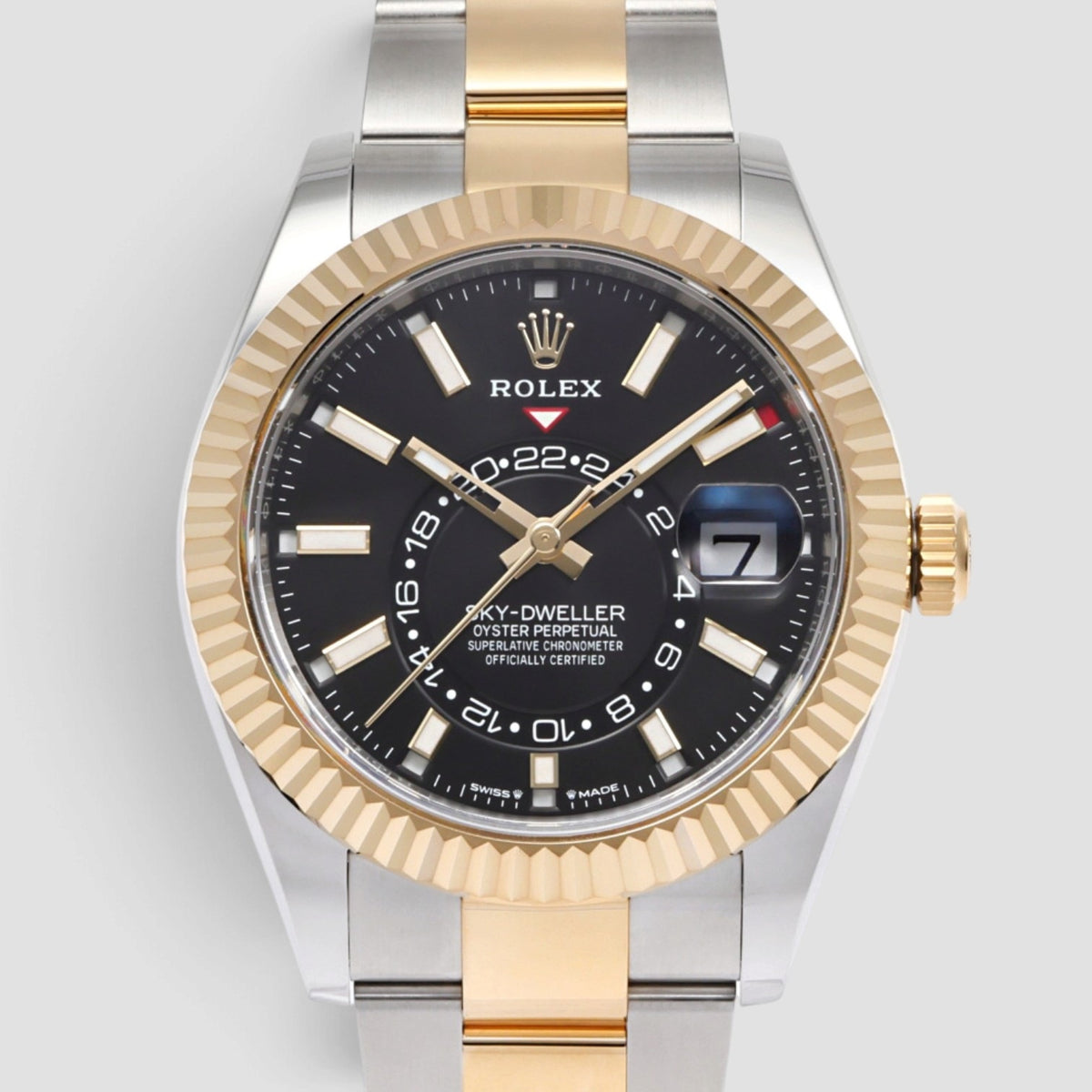 Sky-Dweller 42 Black Dial Oyster