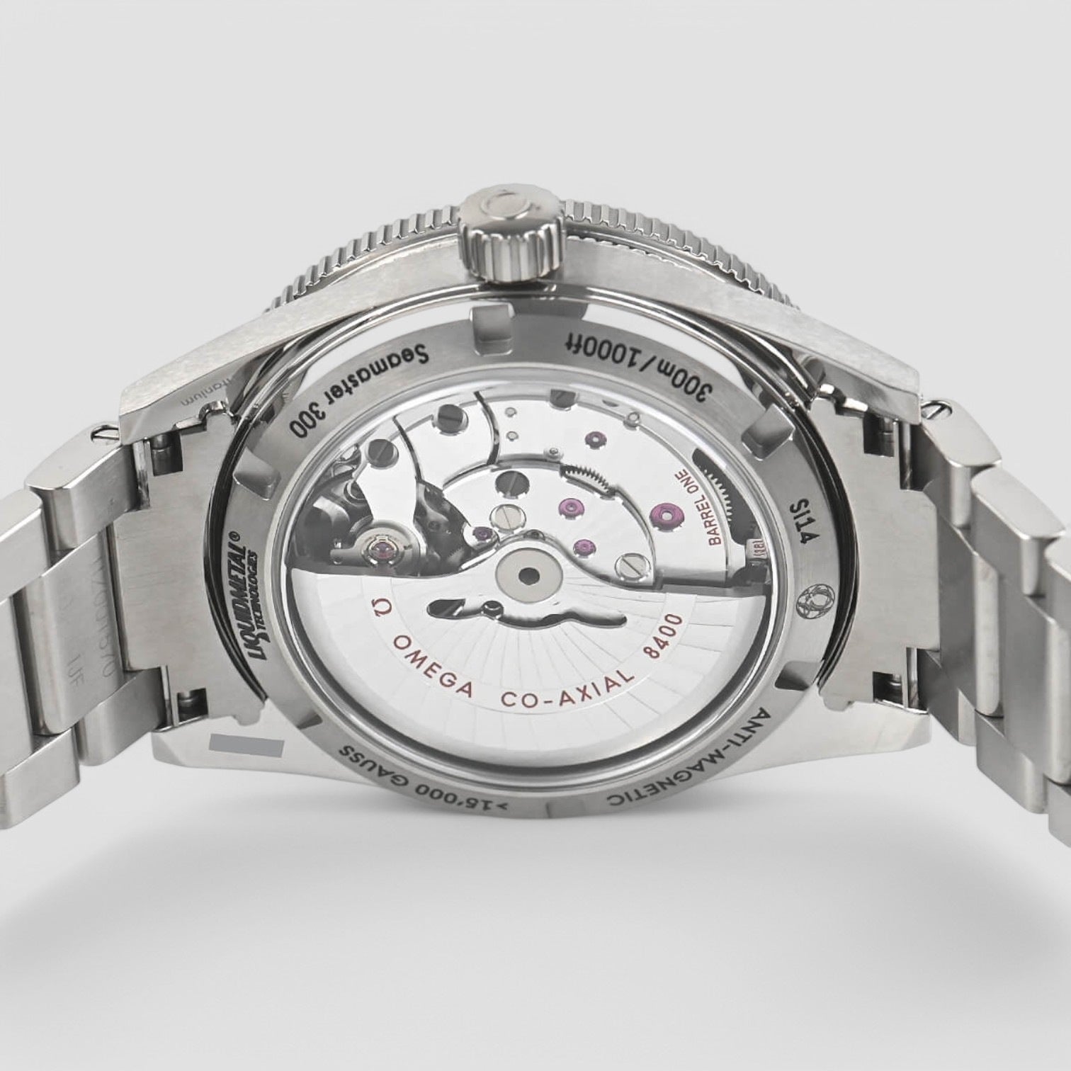 SeaMaster 300M Master Co-Axial 41mm Automatic Blue Dial Titanium 1