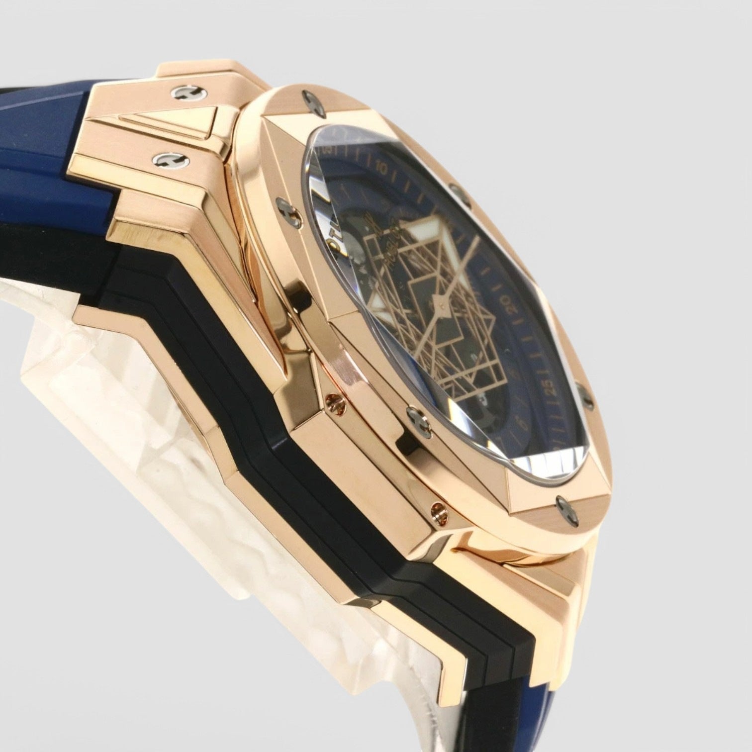 Big Bang Sang Bleu II Blue King Gold Unico 45mm Watch