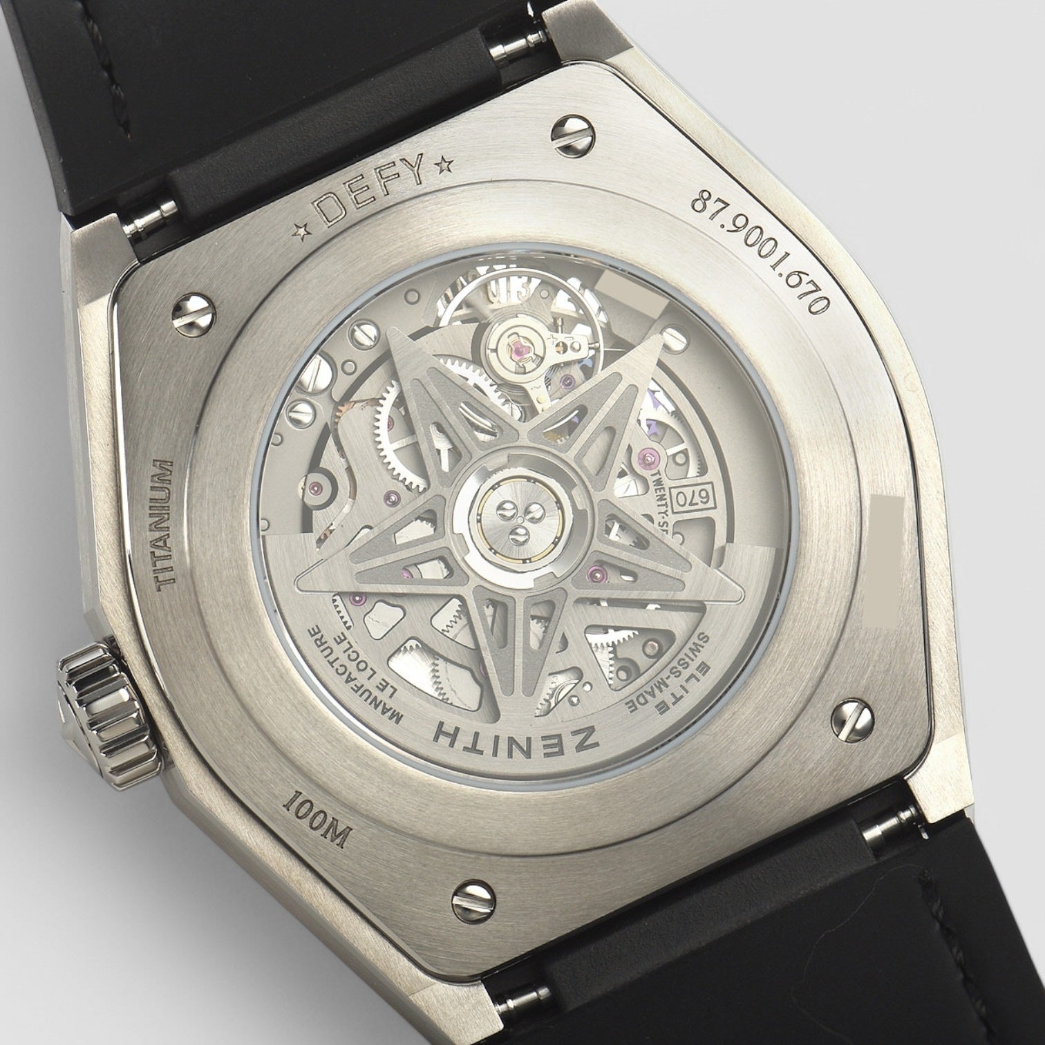 Defy Classic Automatic Skeleton Dial Men's Watch