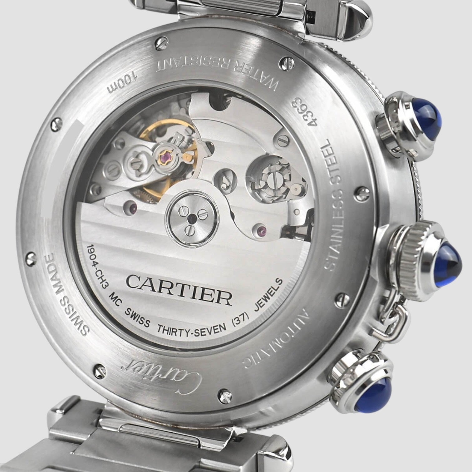 Pasha Chronograph Stainless