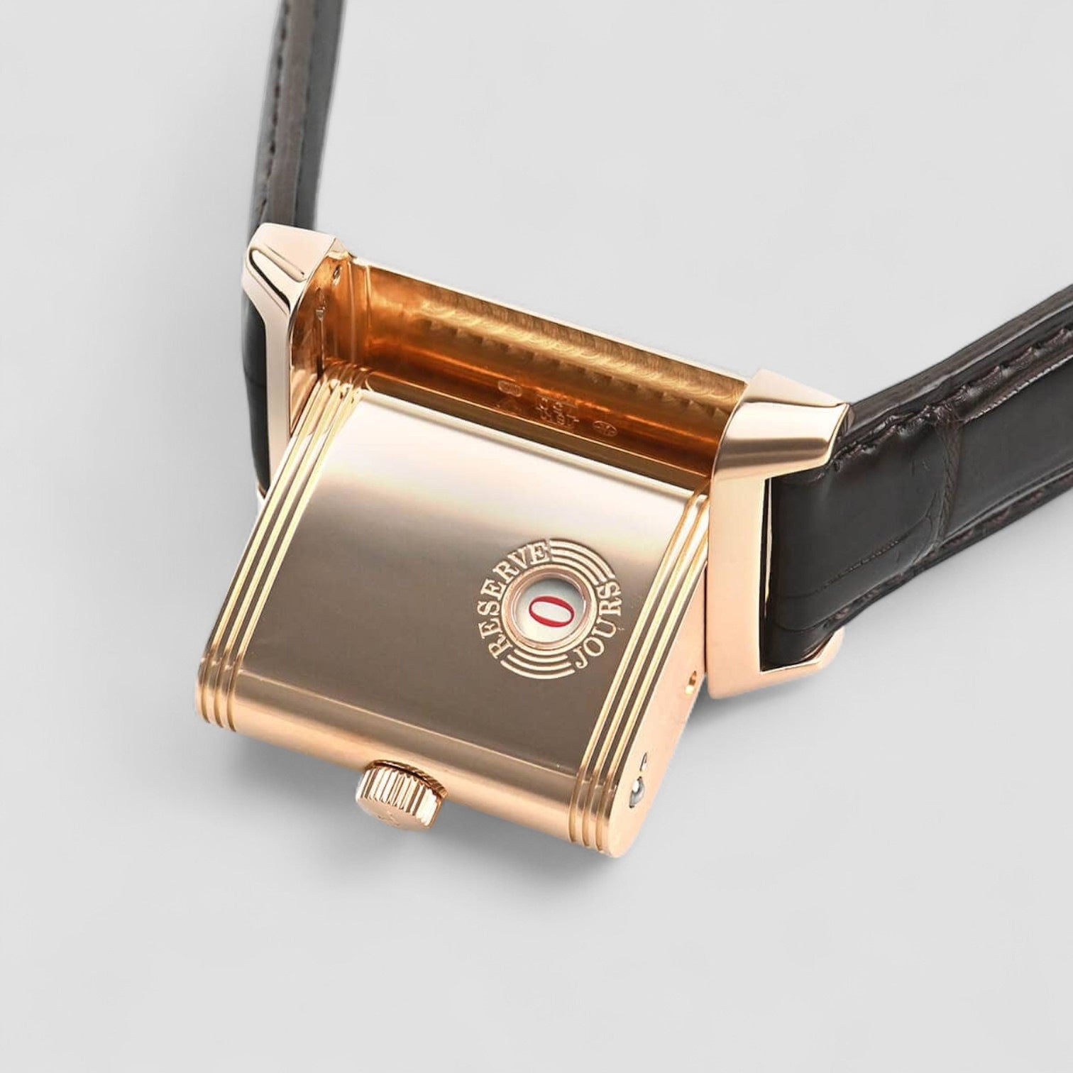 Grande Reverso Rose Gold Mens Watch
