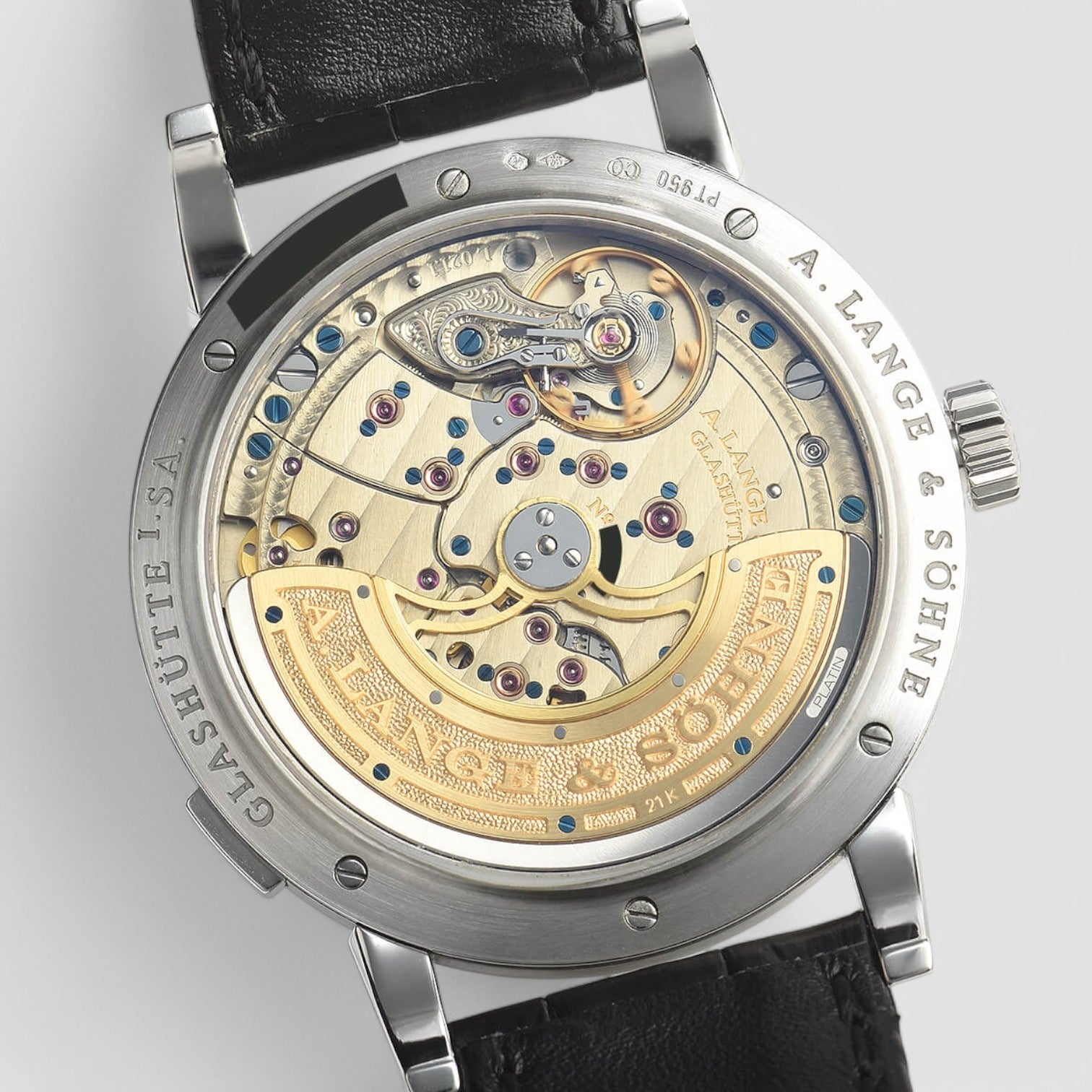 Lange 1 Daymatic Platinum
