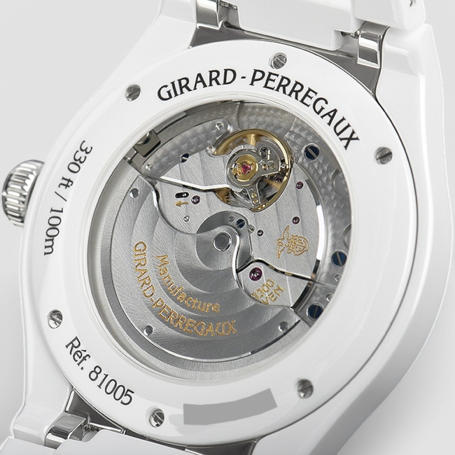 Laureato Automatic Diamond White Dial Ladies Watch