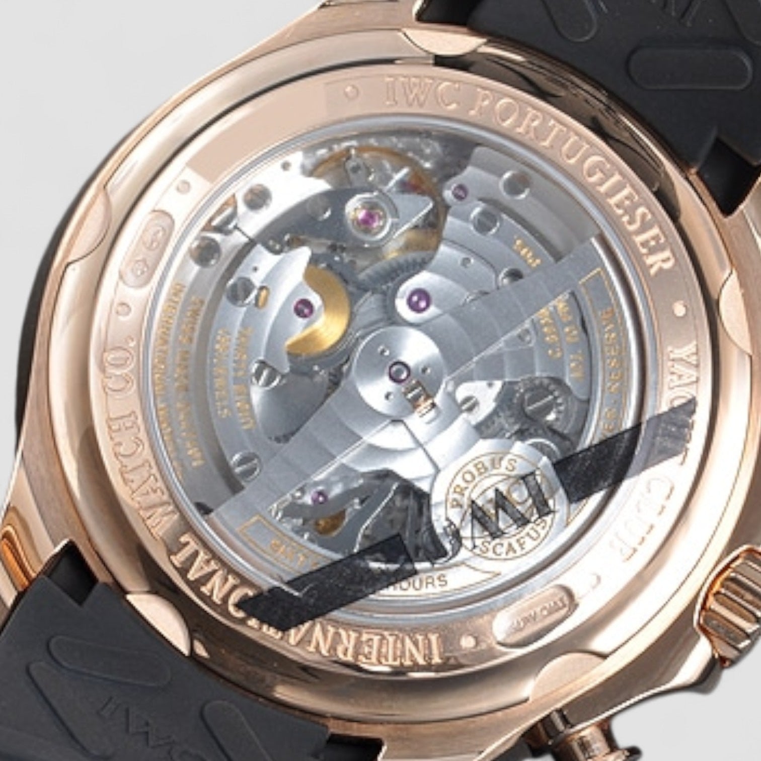 Schaffhausen Portuguese Yacht Club Chronograph Rose Gold Automatic