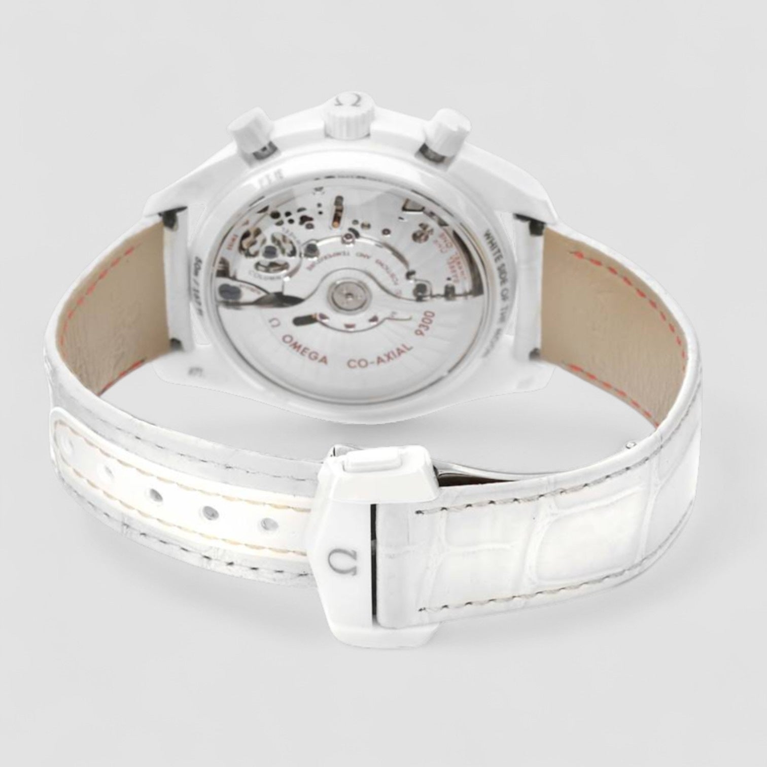 Speedmaster White Side of the Moon Ceramic Mens Watch