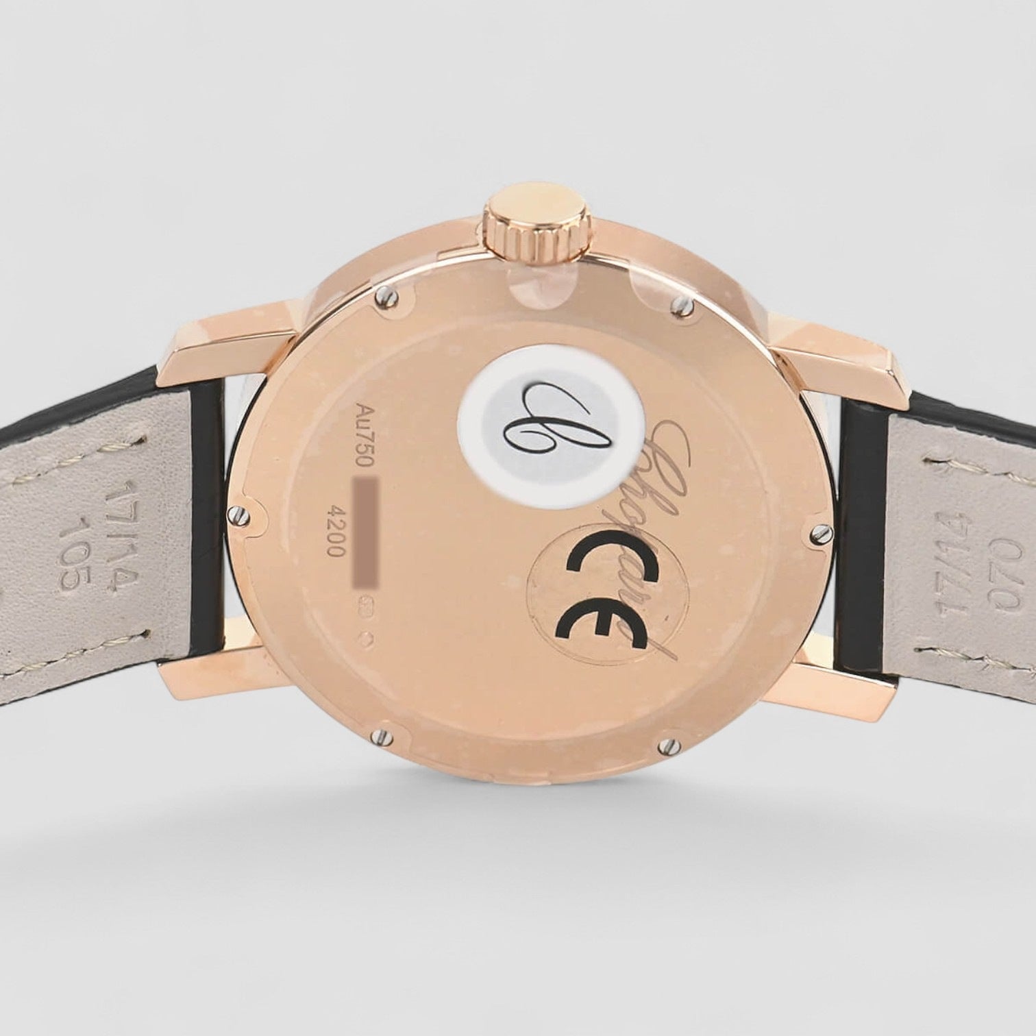 Classic Automatic White Dial Rose Gold Ladies Watch