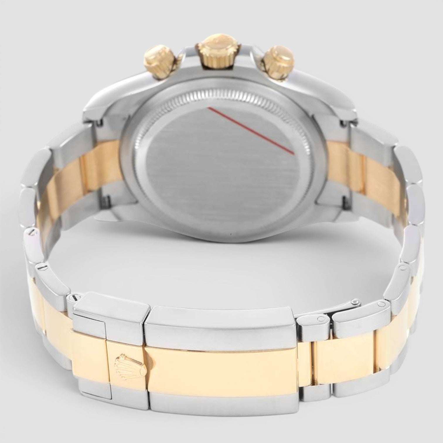 Cosmograph Daytona 40mm Steel & Yellow Gold White Dial