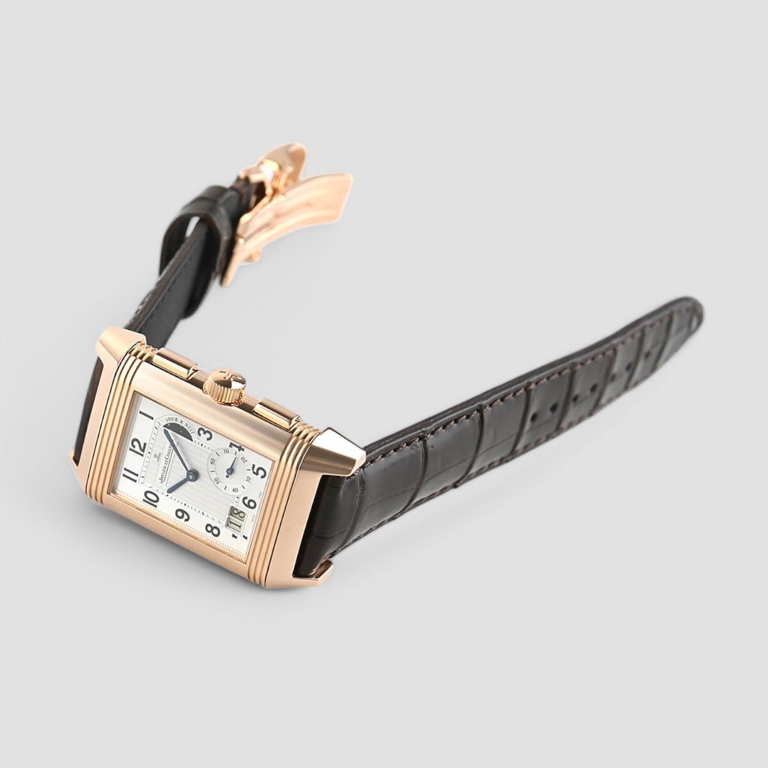 Grande Reverso GMT 18K Rose Gold / Deployant