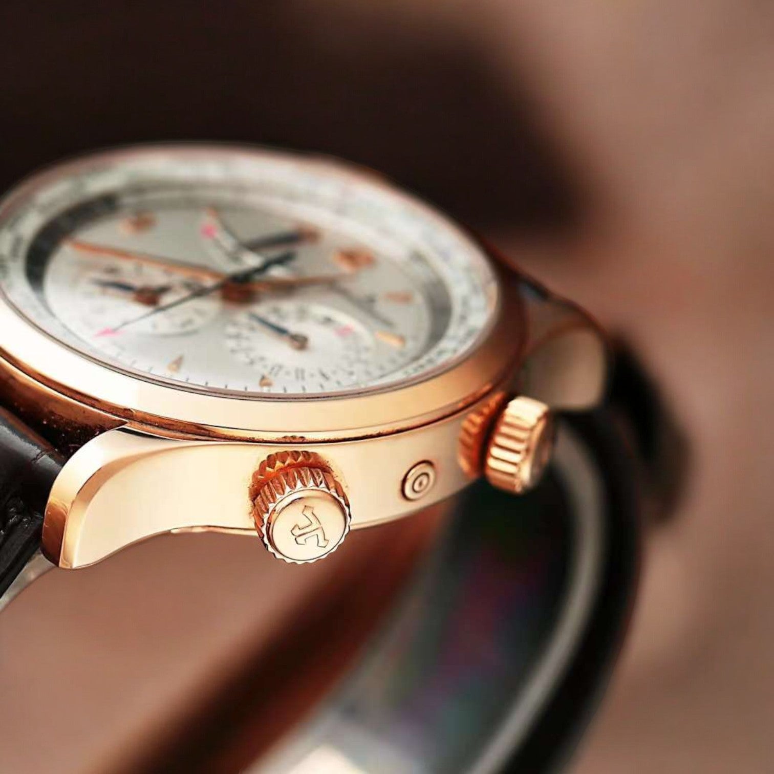 Master World Geographic 18K Rose Gold Limited White Dial 41.5MM