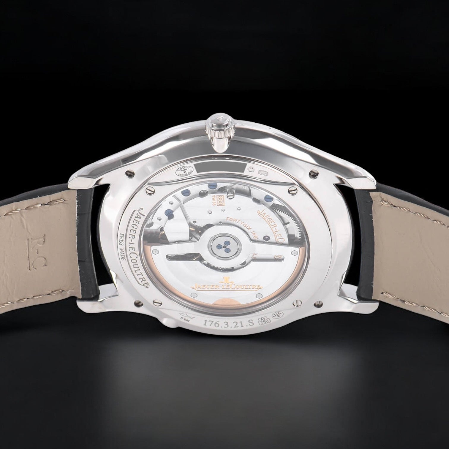 Master Ultra Thin Perpetual Calendar 18k White Gold