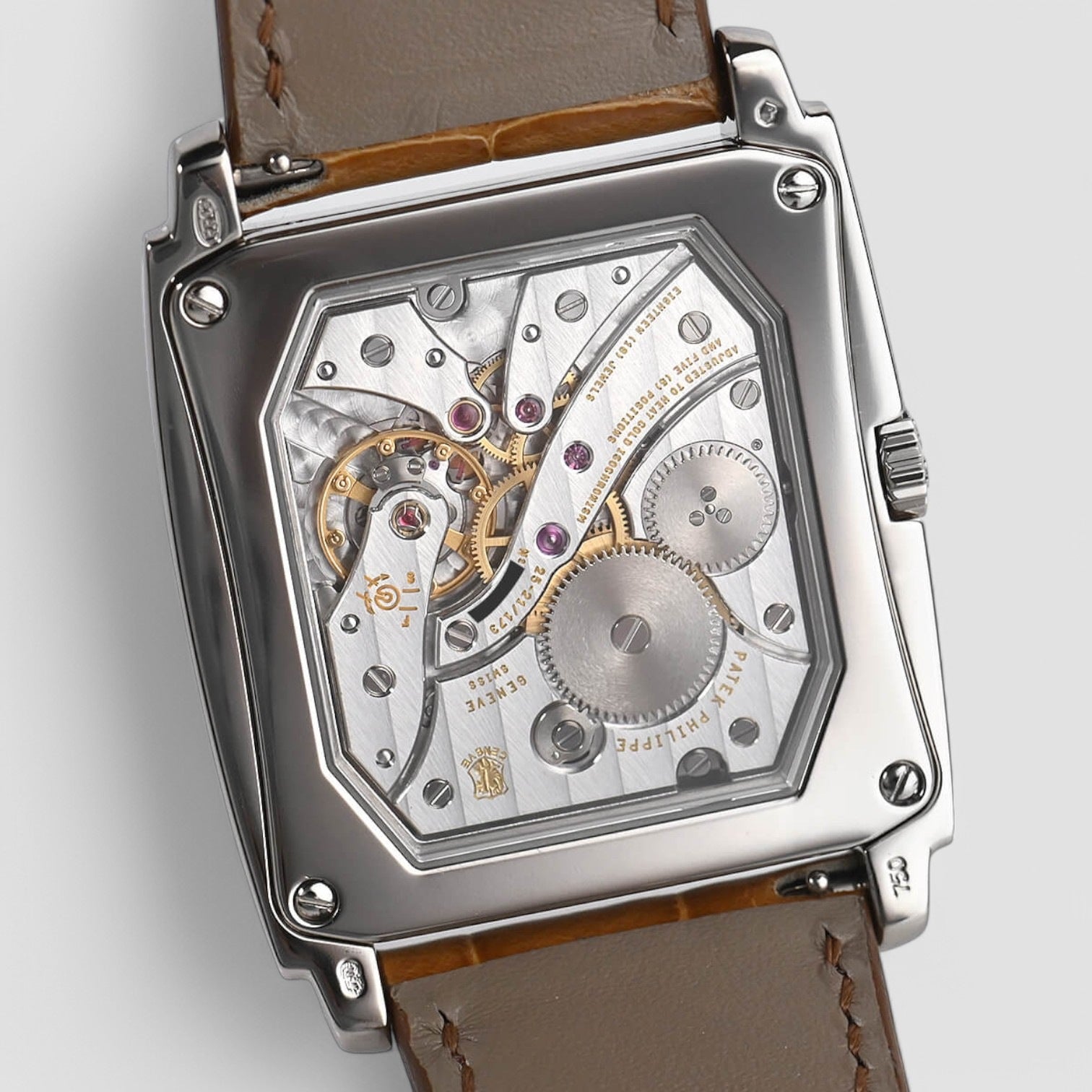 Gondolo 5124G 18K White Gold Manual Wind