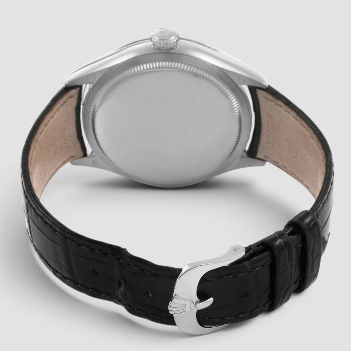 Cellini Time 39 White Gold Diamond Black Dial