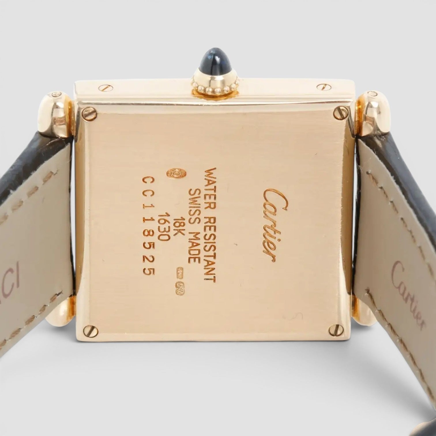 Tank Obus 18k Yellow Gold Watch