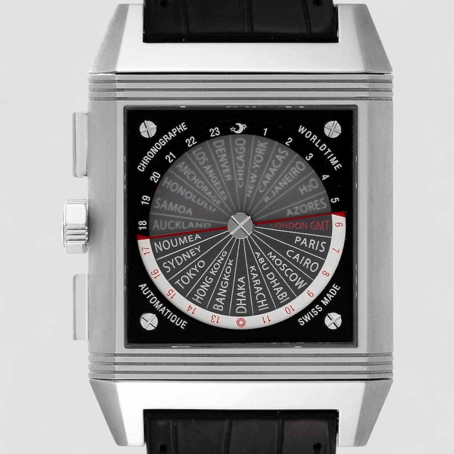 Reverso Squadra Worldtime Chronograph SS