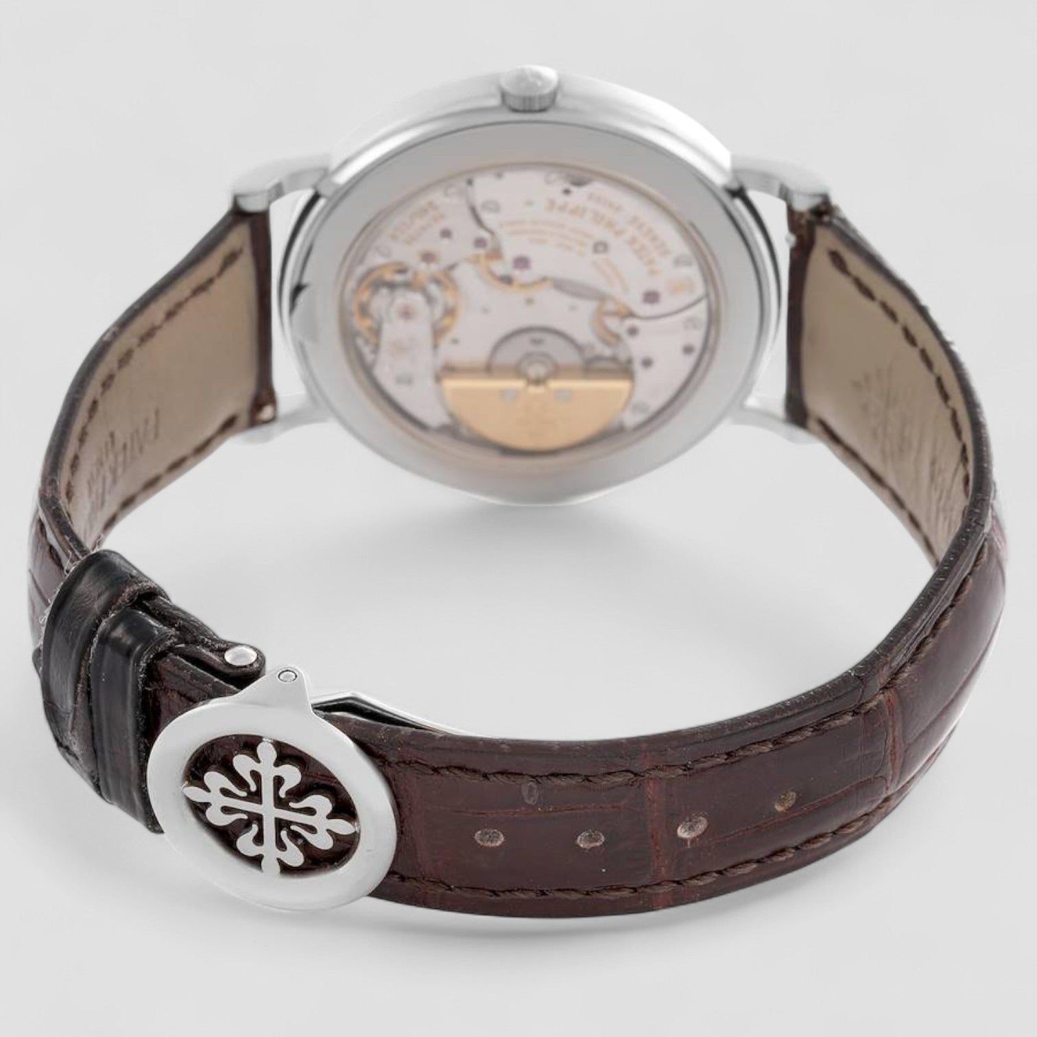 Perpetual Calendar Silver Dial 18K White Gold