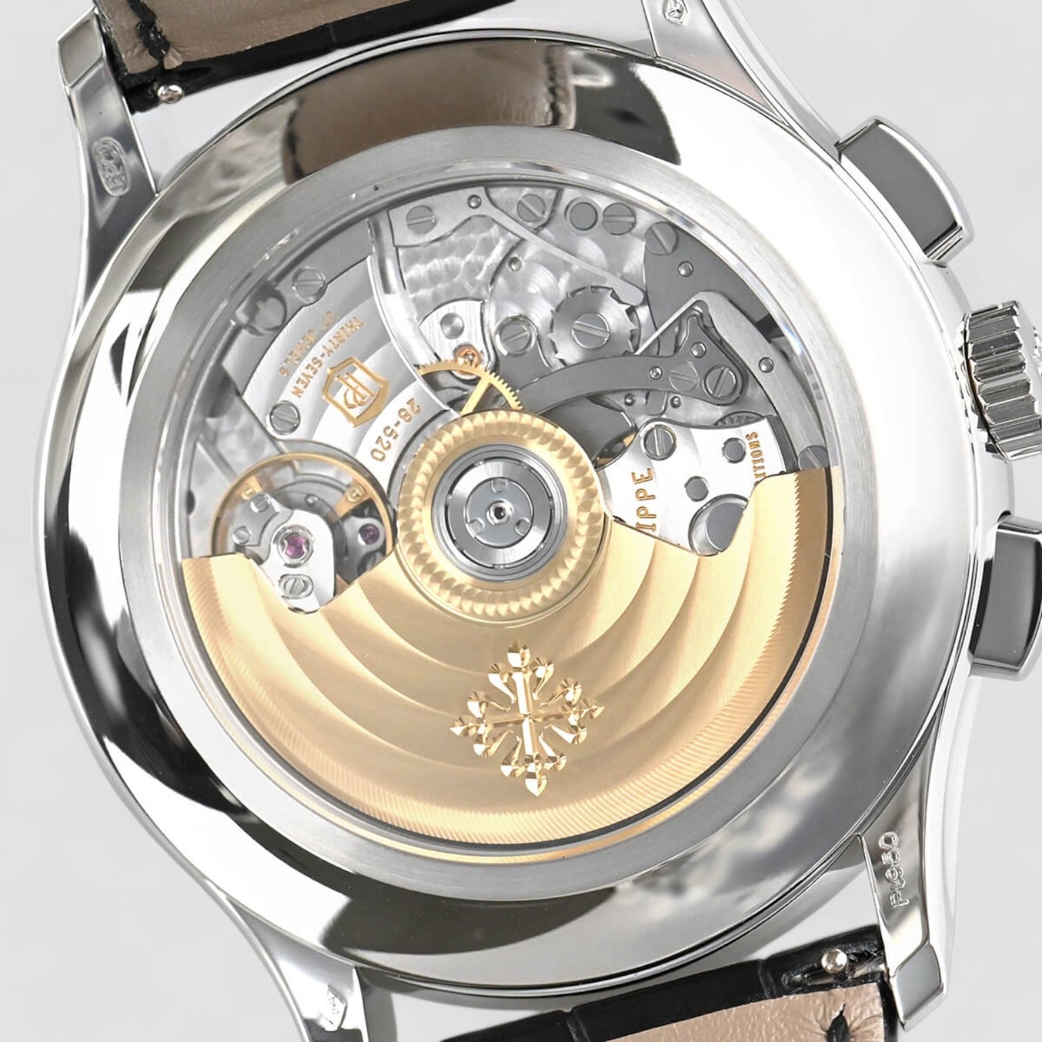 Chronograph Annual Calendar Platinum / Black Dial