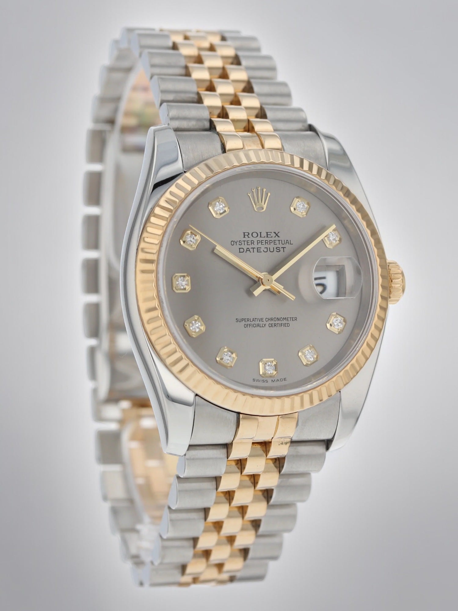 Datejust 36 Grey Diamond Jubilee