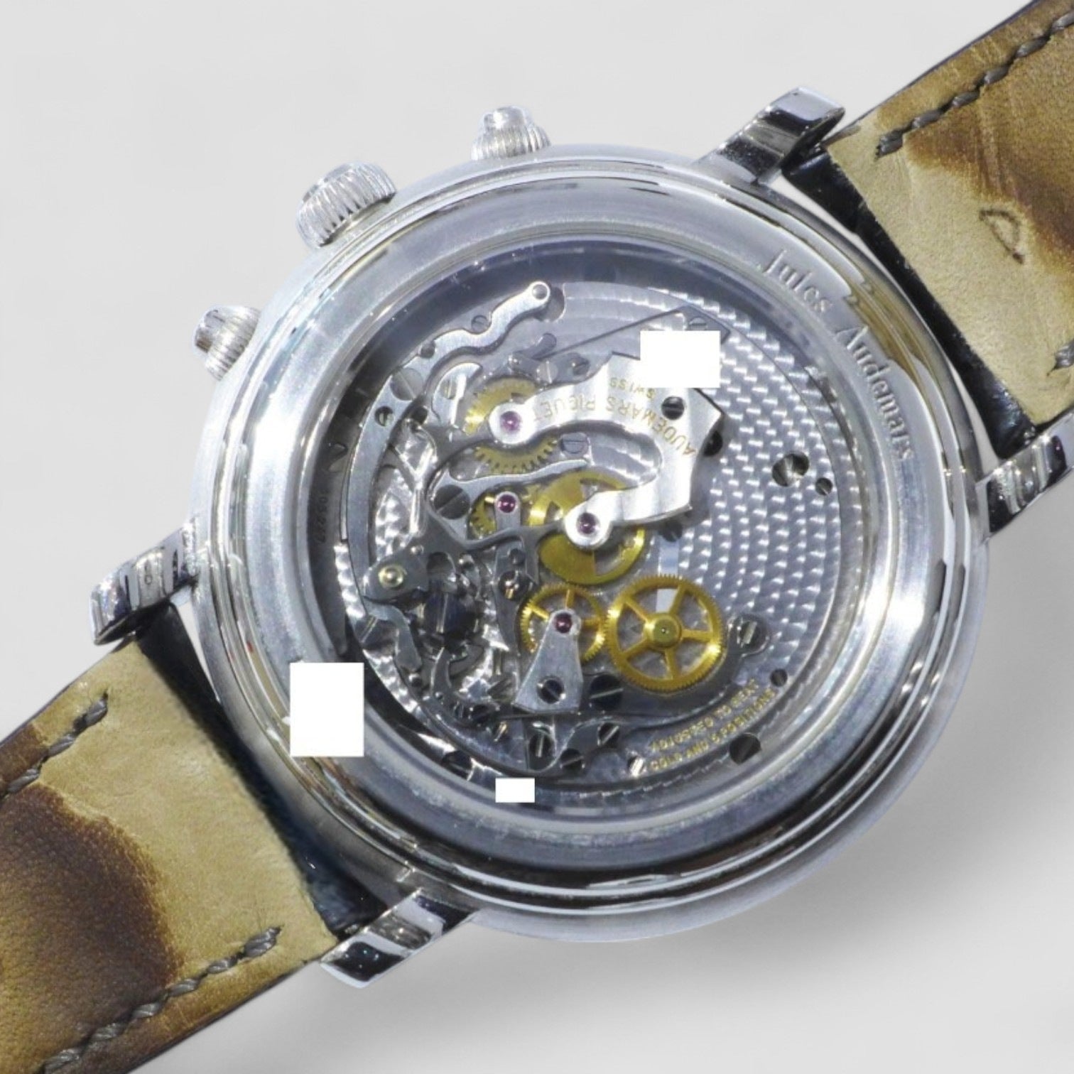 Tourbillon Chronograph Jules Audemars White Gold 43mm