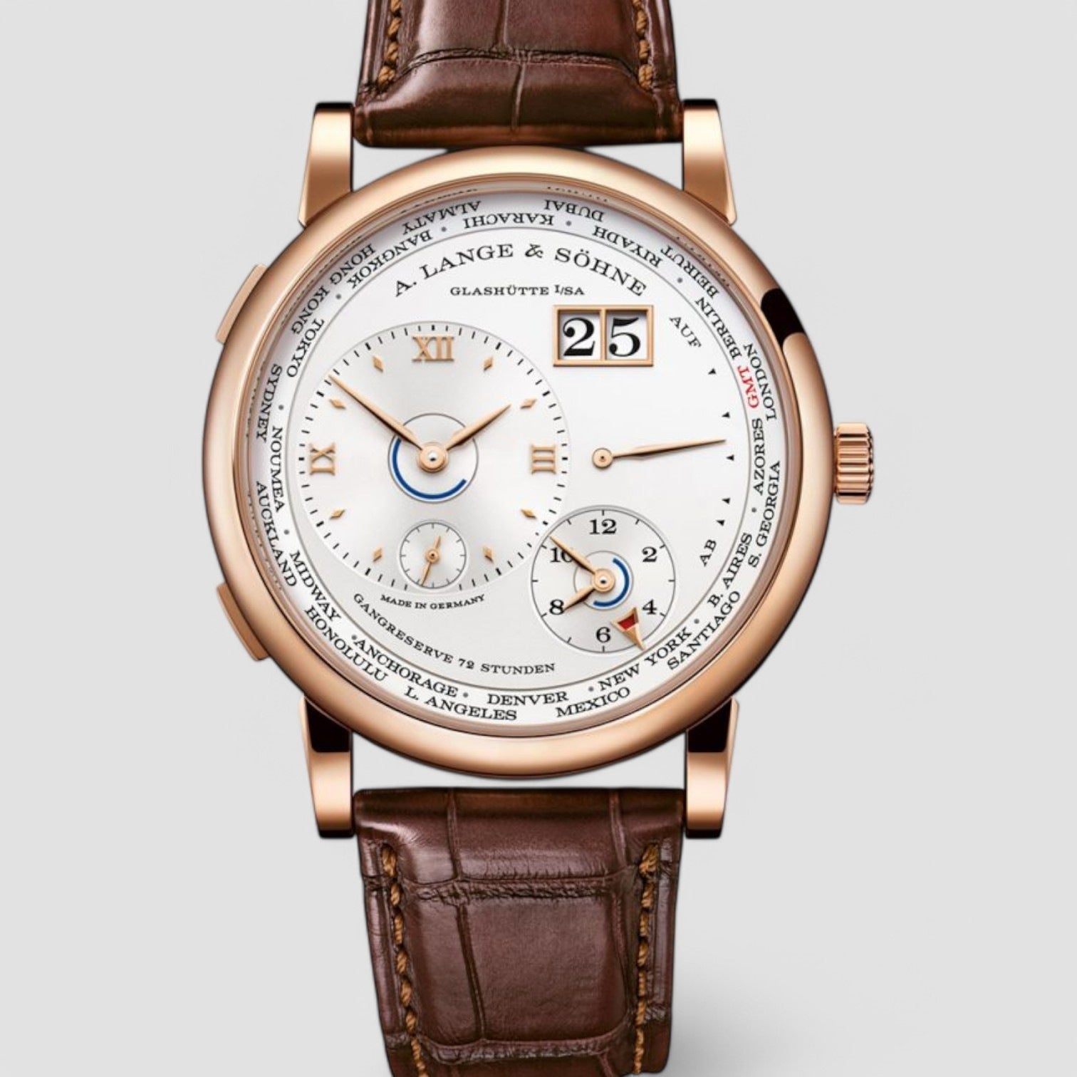 Lange 1 Time Zone 116.032 18K Rose Gold