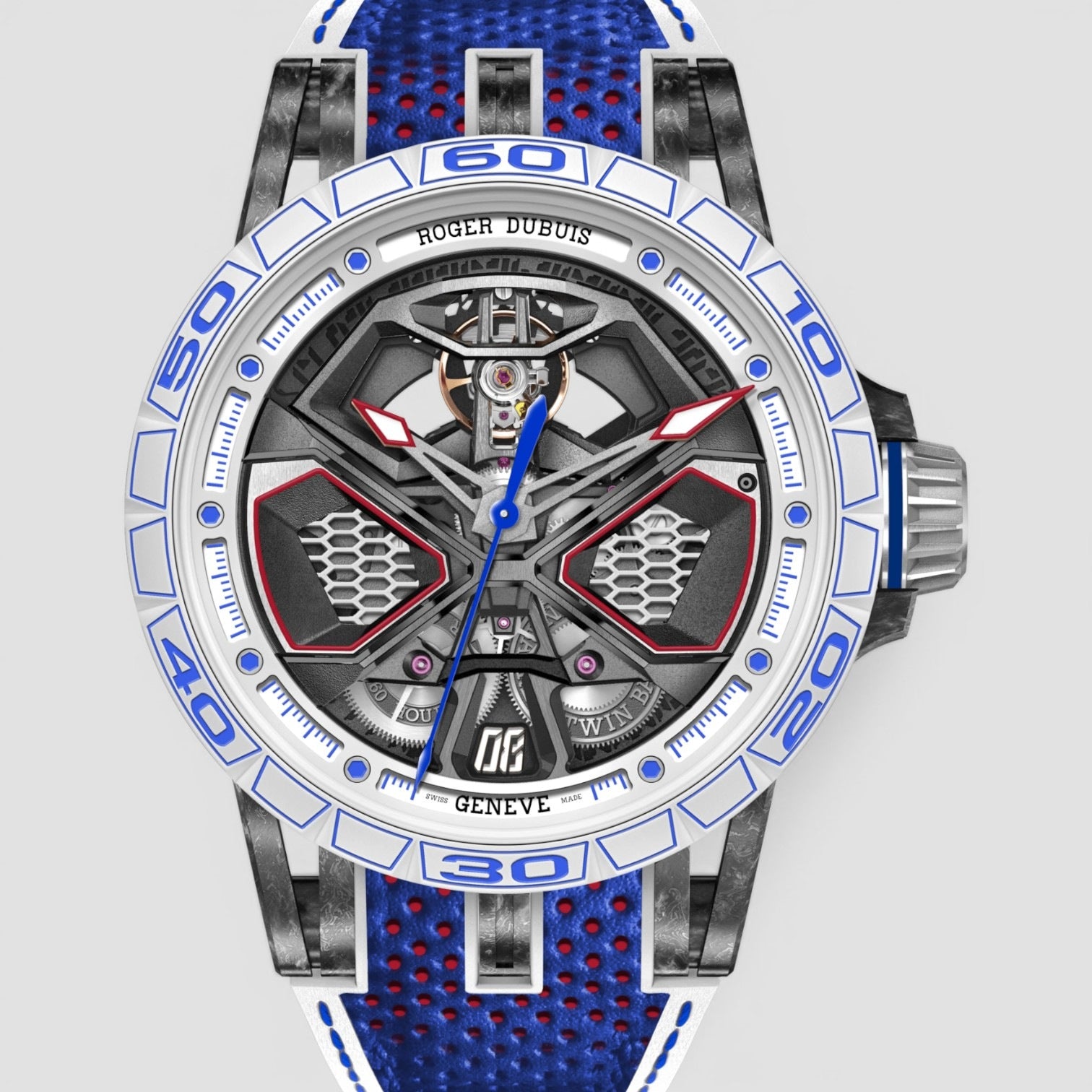 Excalibur Spider Carbon SMC 45mm Automatic Watch