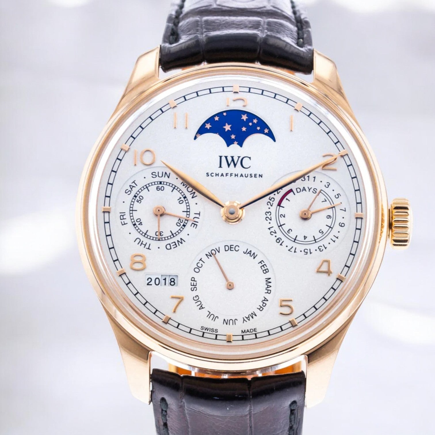 Portuguese Perpetual Calendar 18K Rose Gold