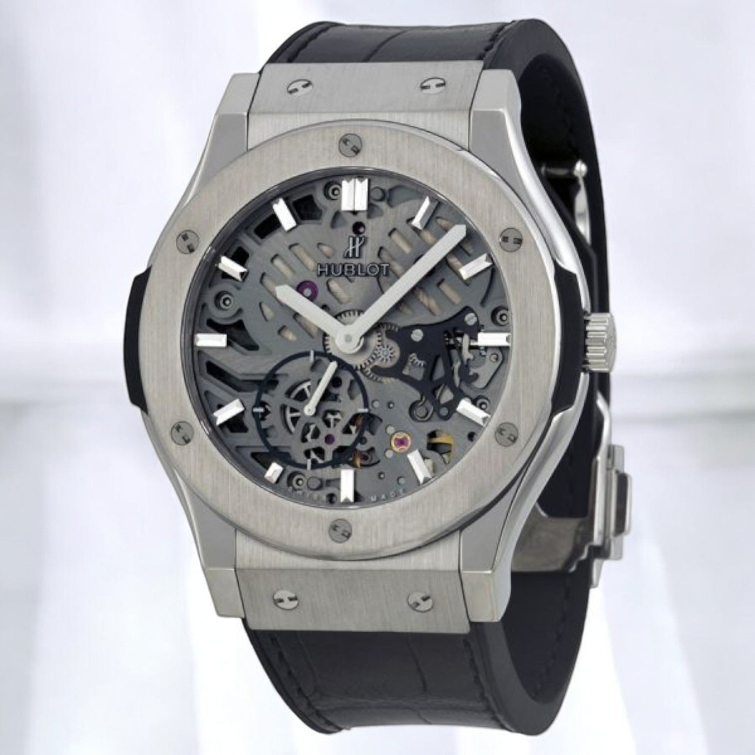 Classic Fusion Ultra Thin Skeleton Titanium