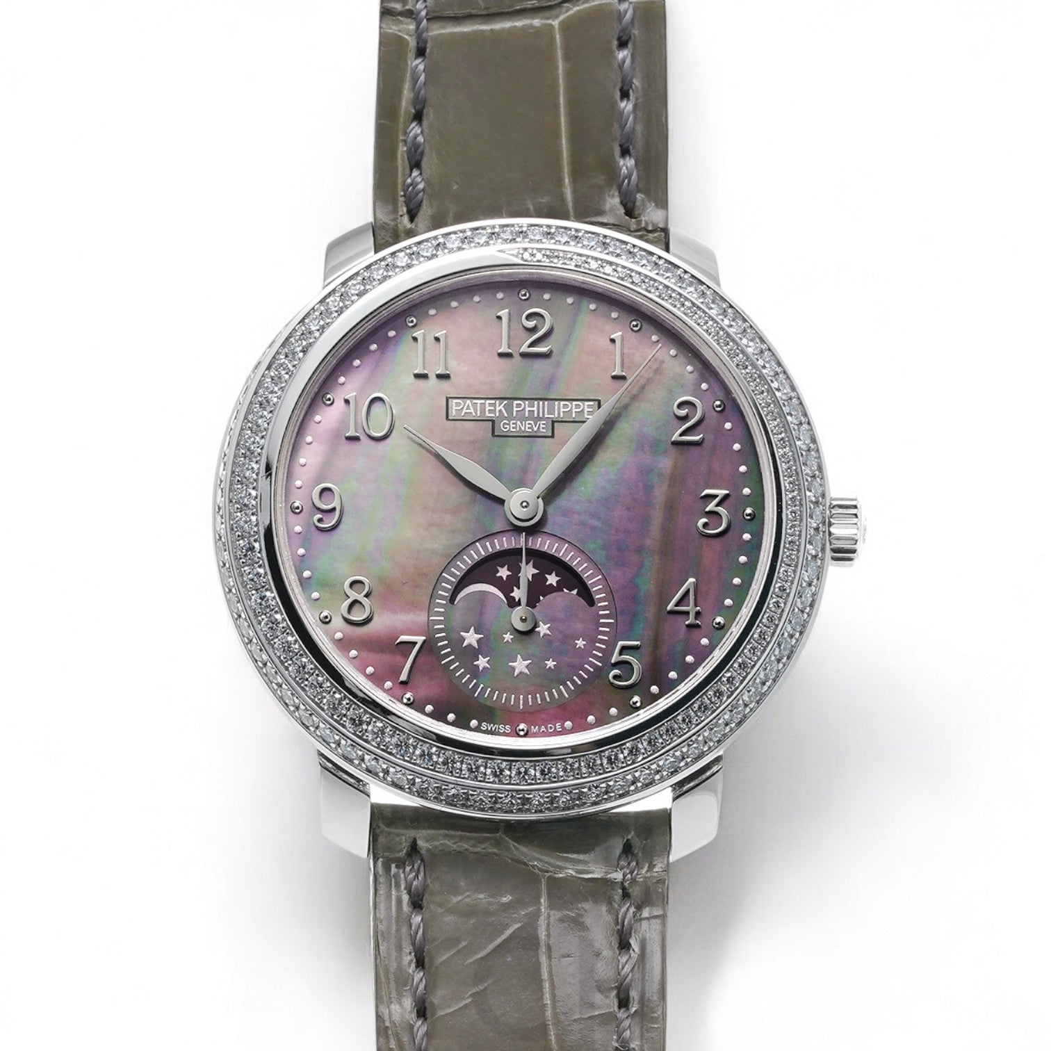 Complications Moonphase 4968 White Gold Black Mother of Pearl