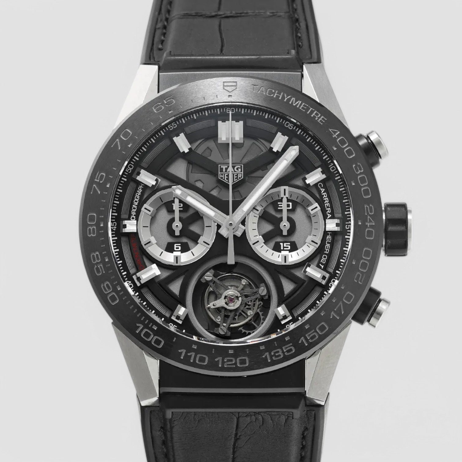 Carrera Calibre HEUER 02T Tourbillon Chronograph 45mm