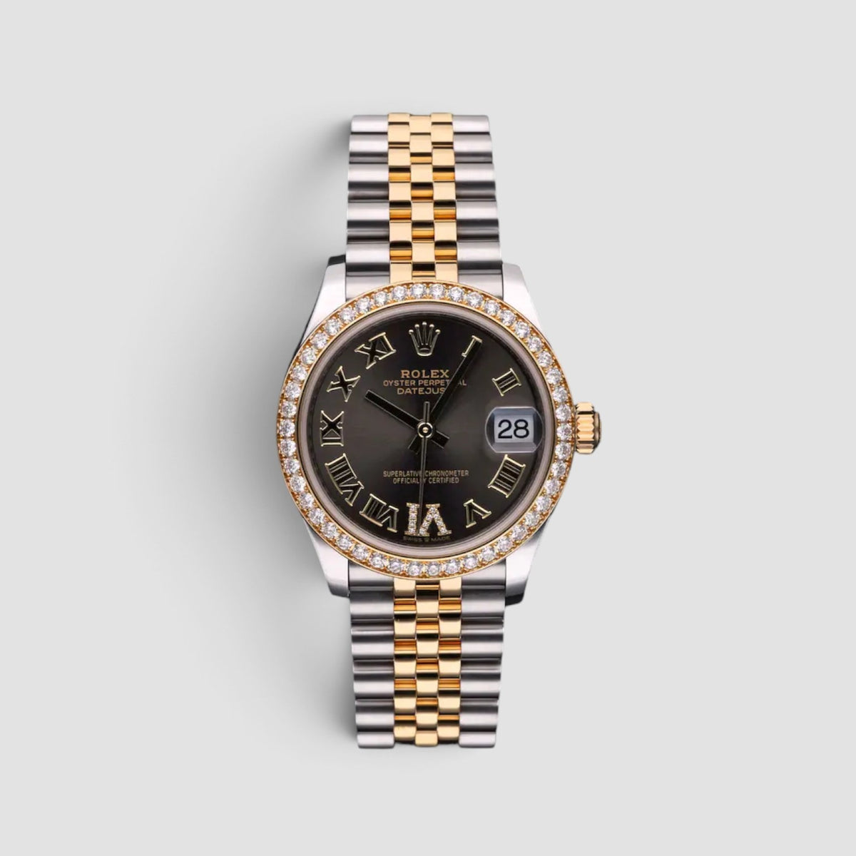 Datejust 31 Roman Numeral Diamond Dial