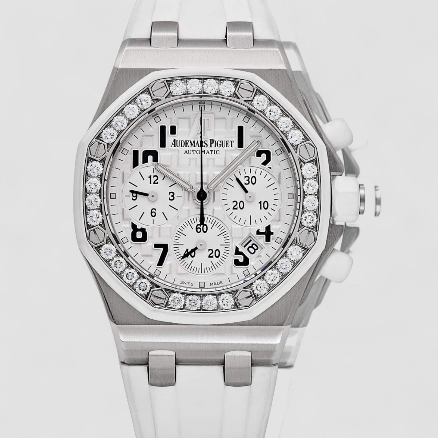 Royal Oak Offshore Stainless Steel White Dial 37mm