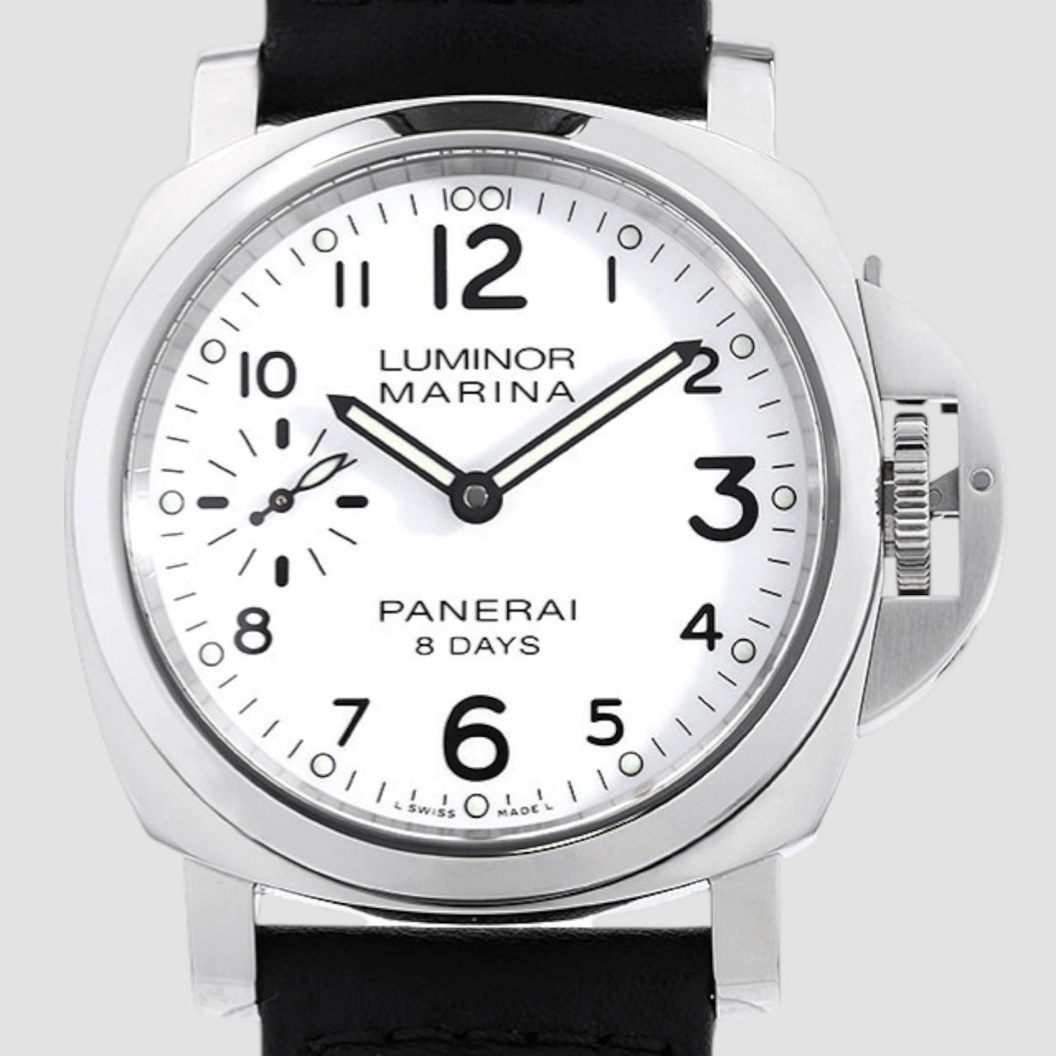 Luminor Marina 8 Days White Dial