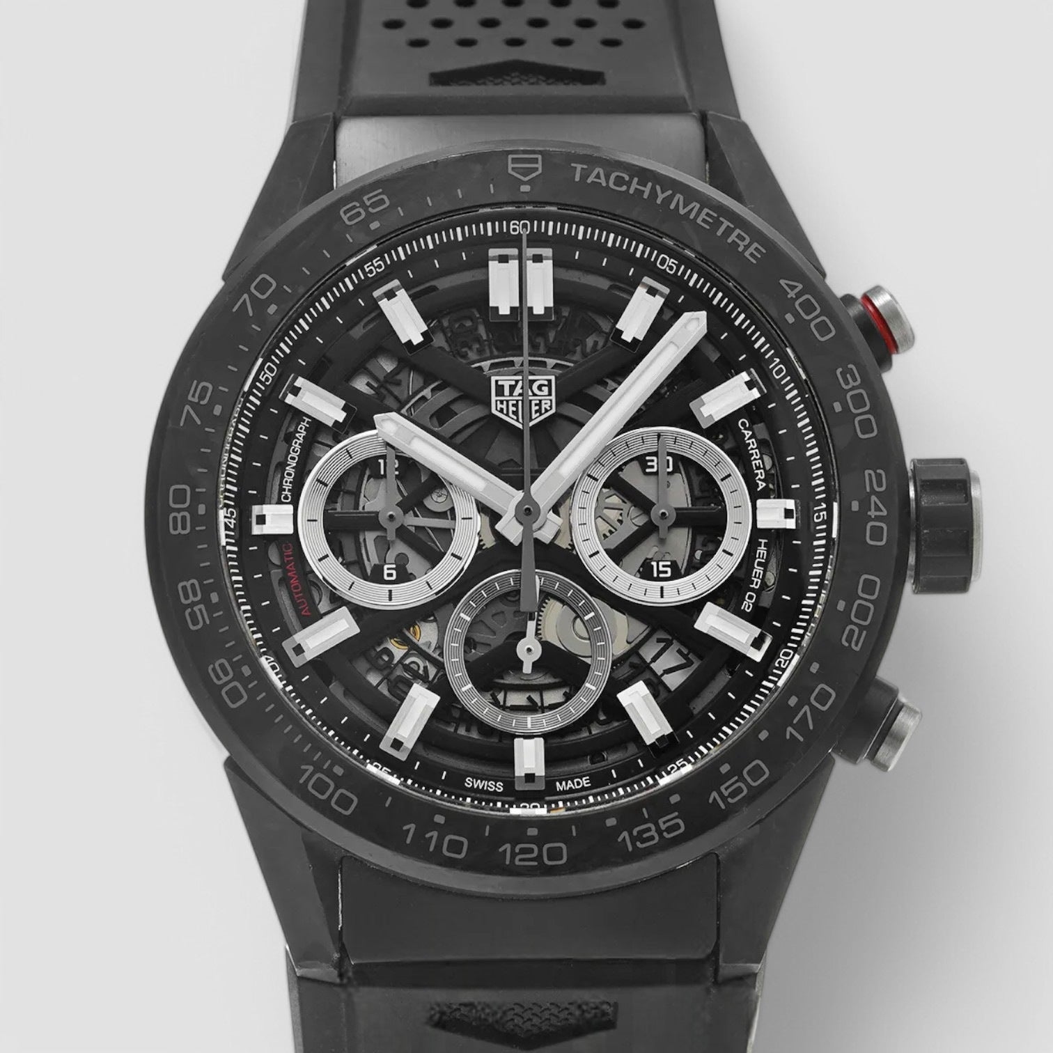 Carrera Chronograph Skeleton Dial Men's Watch