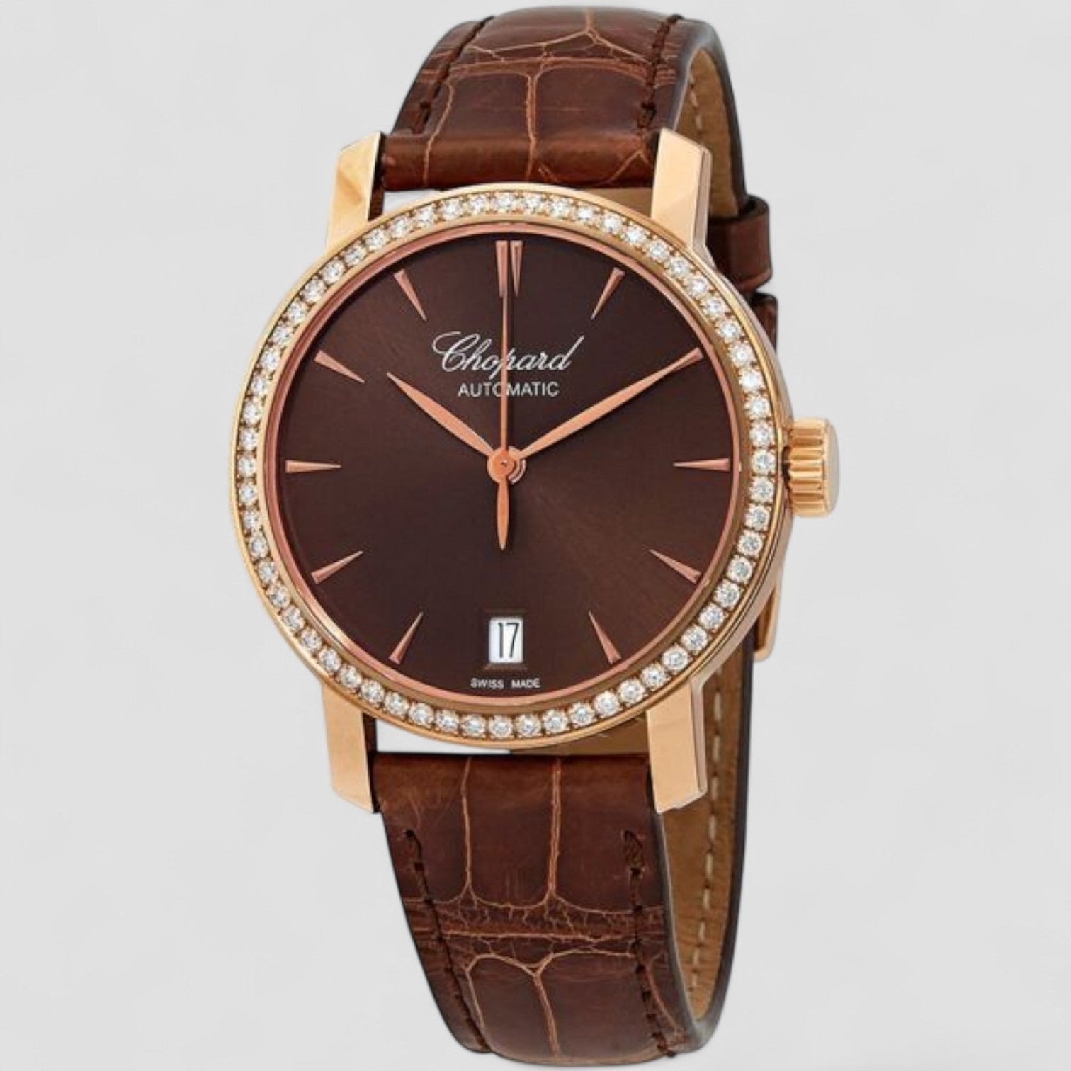 Classic Ladies Automatic 18 Rose Gold 33mm